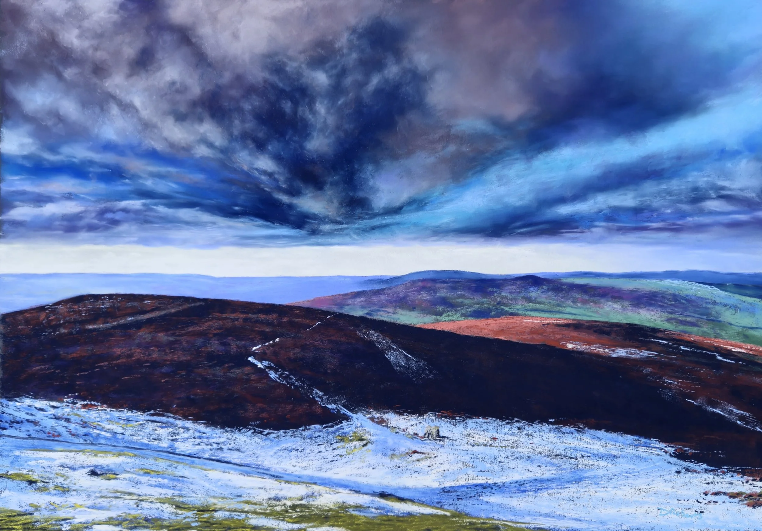 Last Snow of Winter, Moel Famau.jpg