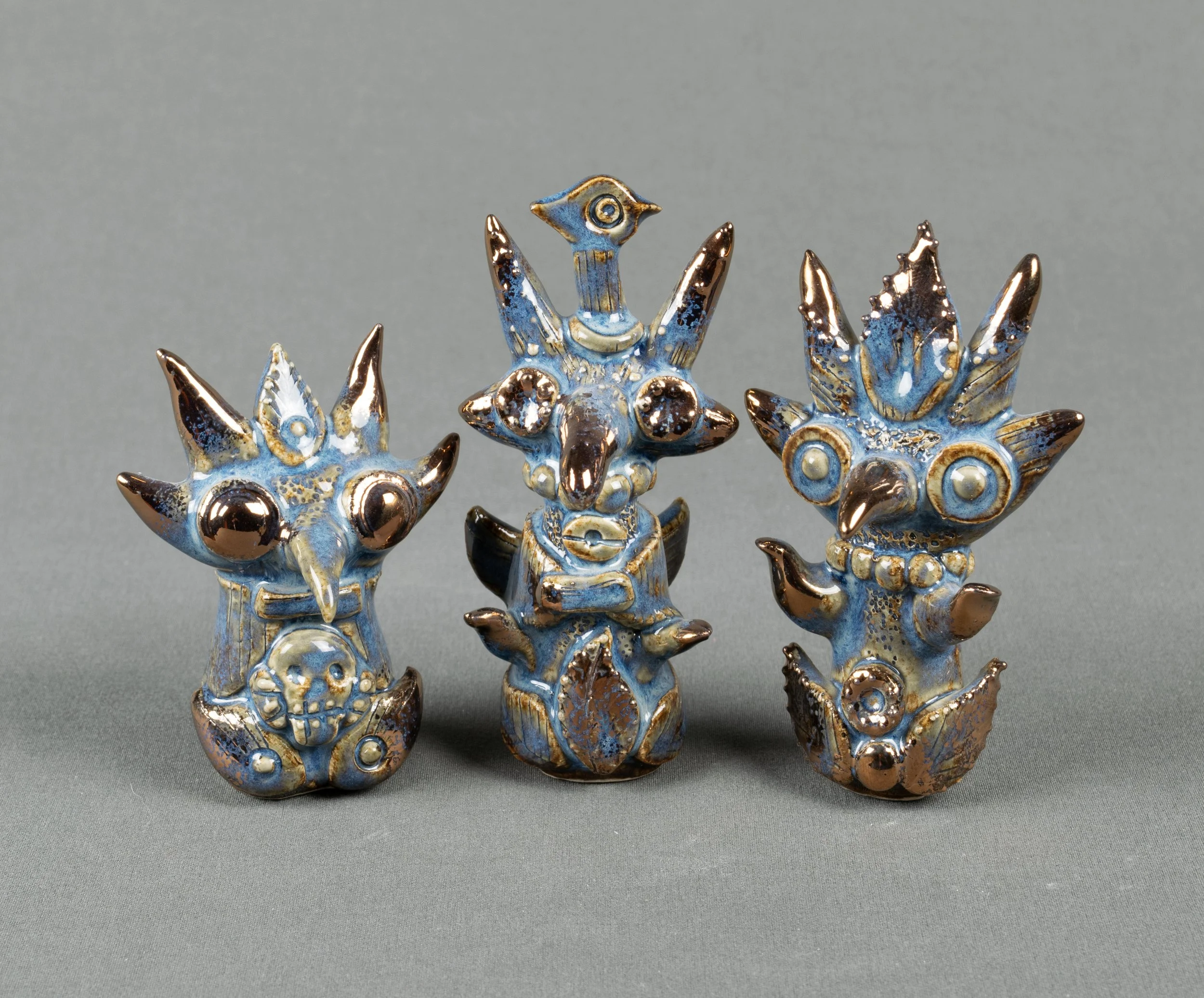 Goblin Fox 8 (Sold), Goblin Fox 9 (Sold) & Goblin Fox 10 £40 each