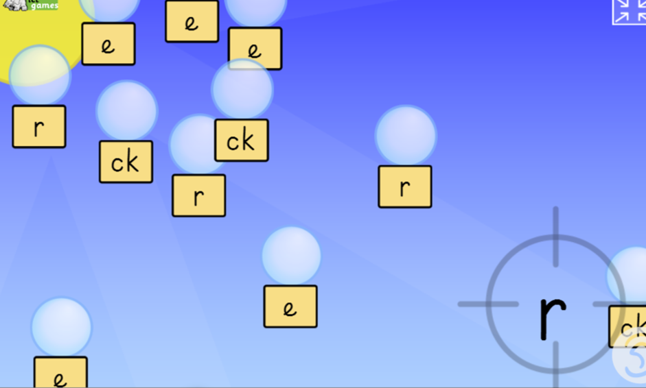 A flexible resources where  you can select the phonics you are working on.