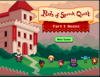 Parts of Speech Quest - This game enables pupils to select a complete a whole challenge zoning in on one area e.g. conjunctions, nouns, adjectives etc.