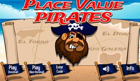Place Value Pirates is a flexible resource building from Hundred Tens and Ones right through to decimals with Thousandths etc.