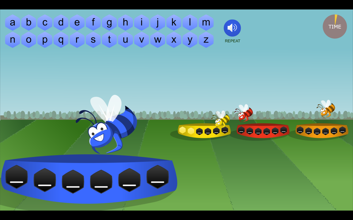 Spelling Bee - A timed activity to test spelling