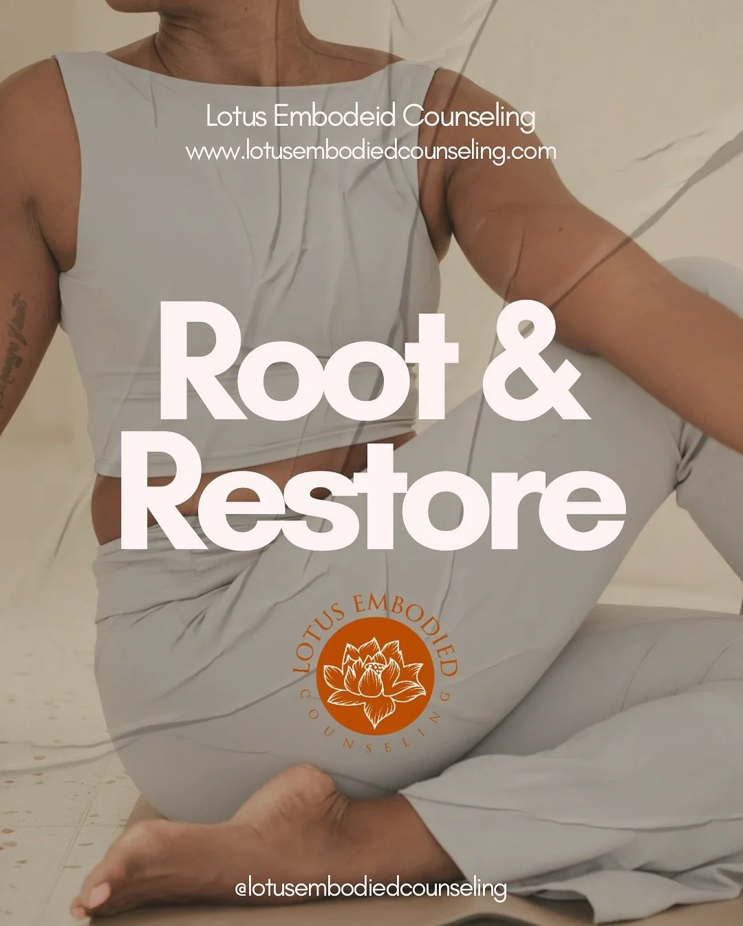 Our fall/early winter yoga schedule is FINALY available. Live online classes start on October 29th. Various class times are available between October and December. You can view the full schedule online at www.lotusembodiedcounseling.com and reserve y