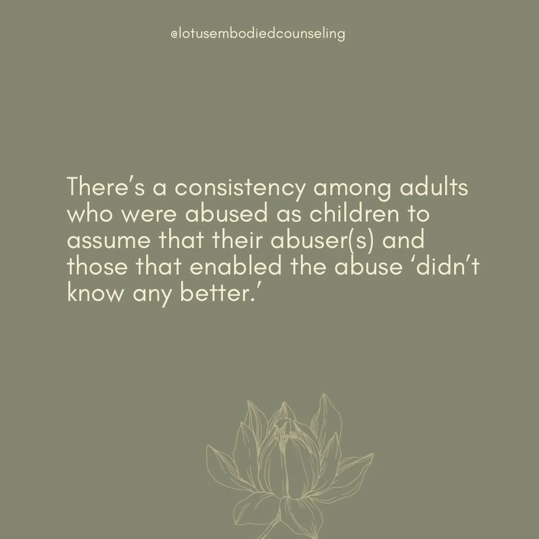 TLDR: They knew.

#childhoodtrauma #abuserecovery #abuseawareness #cptsd #traumatherapy