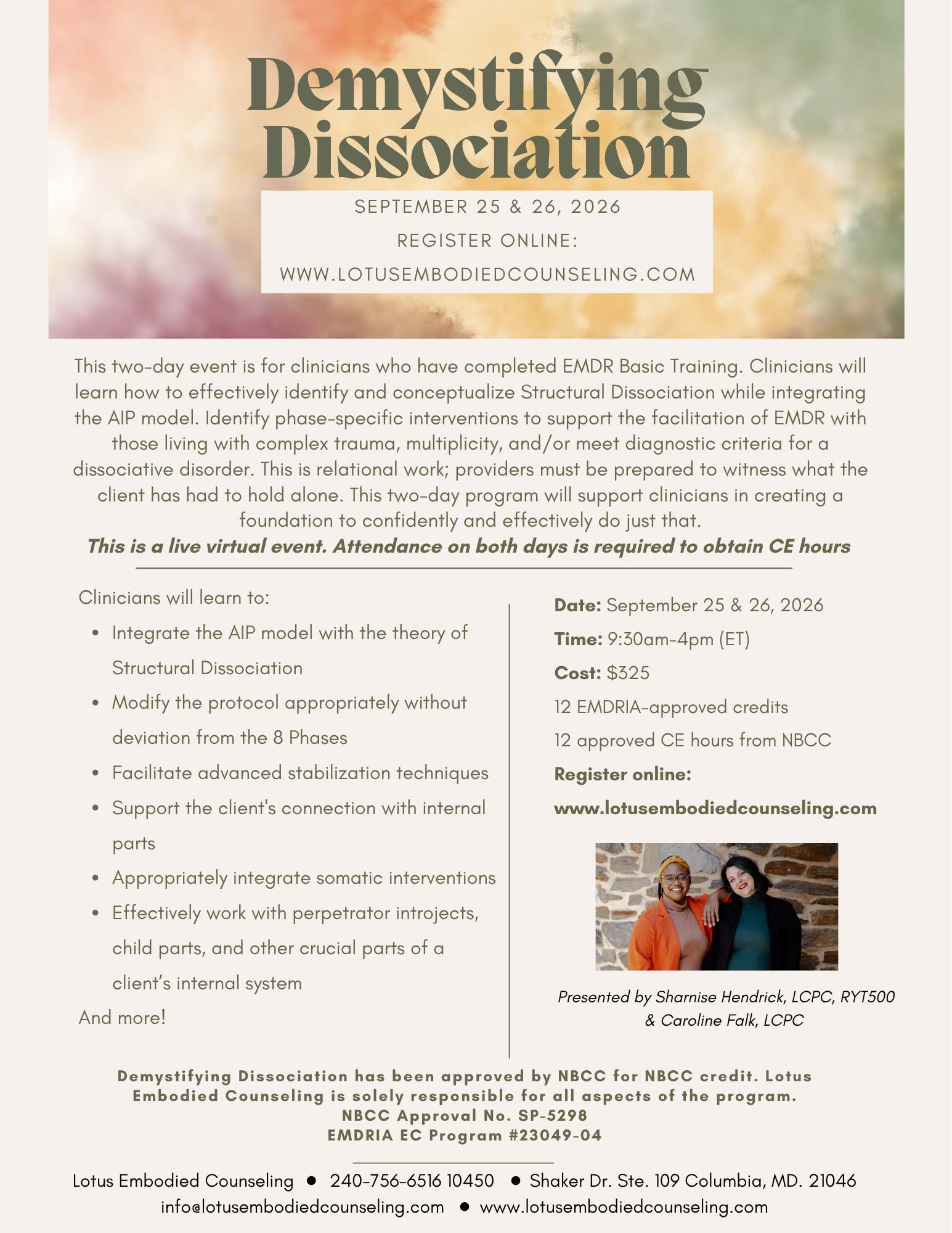 Demystifying Dissociation