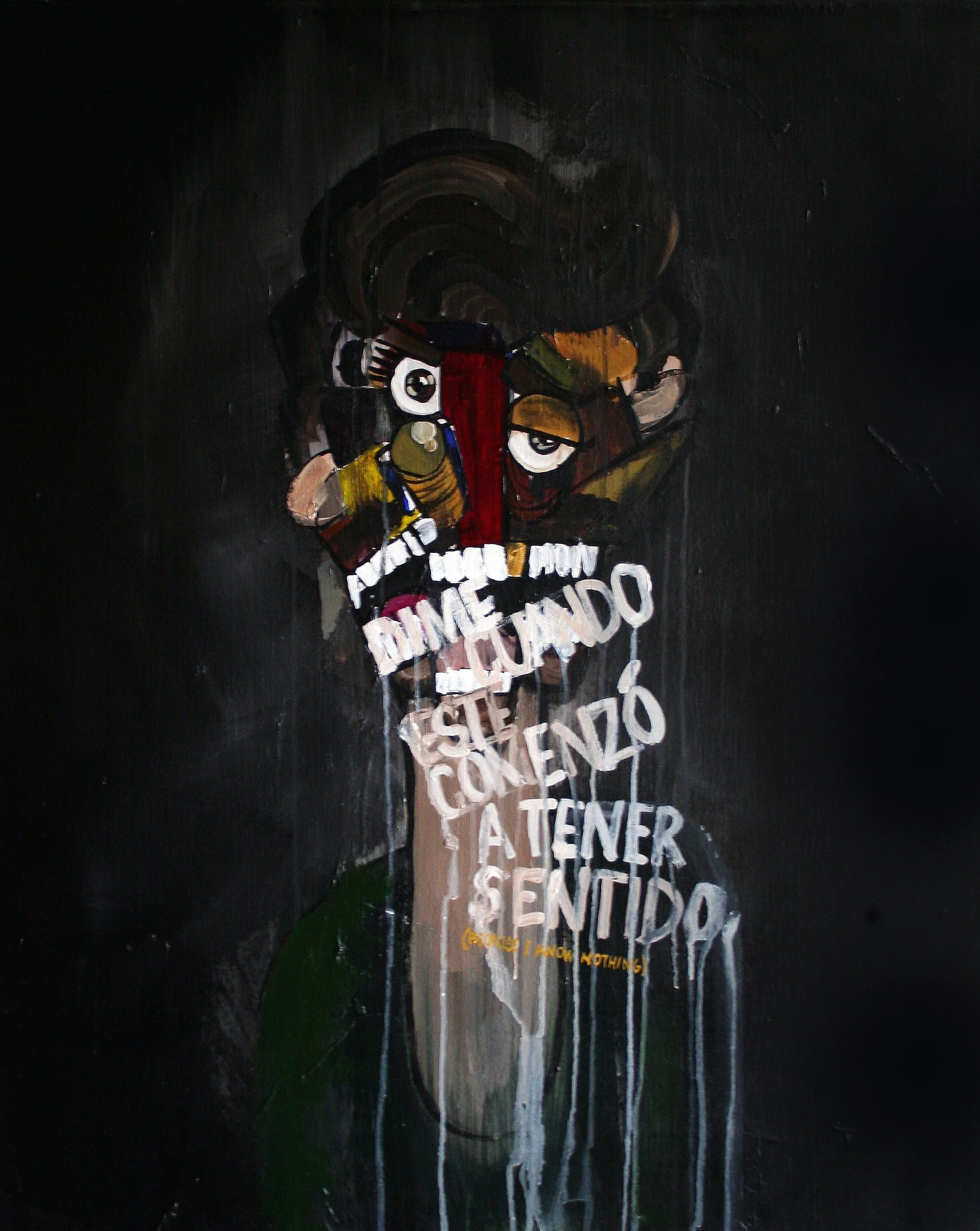 Oscar , 2011
Family Tree Series
Acrylic on canvas
31.5 x 29 inches
New York, New York