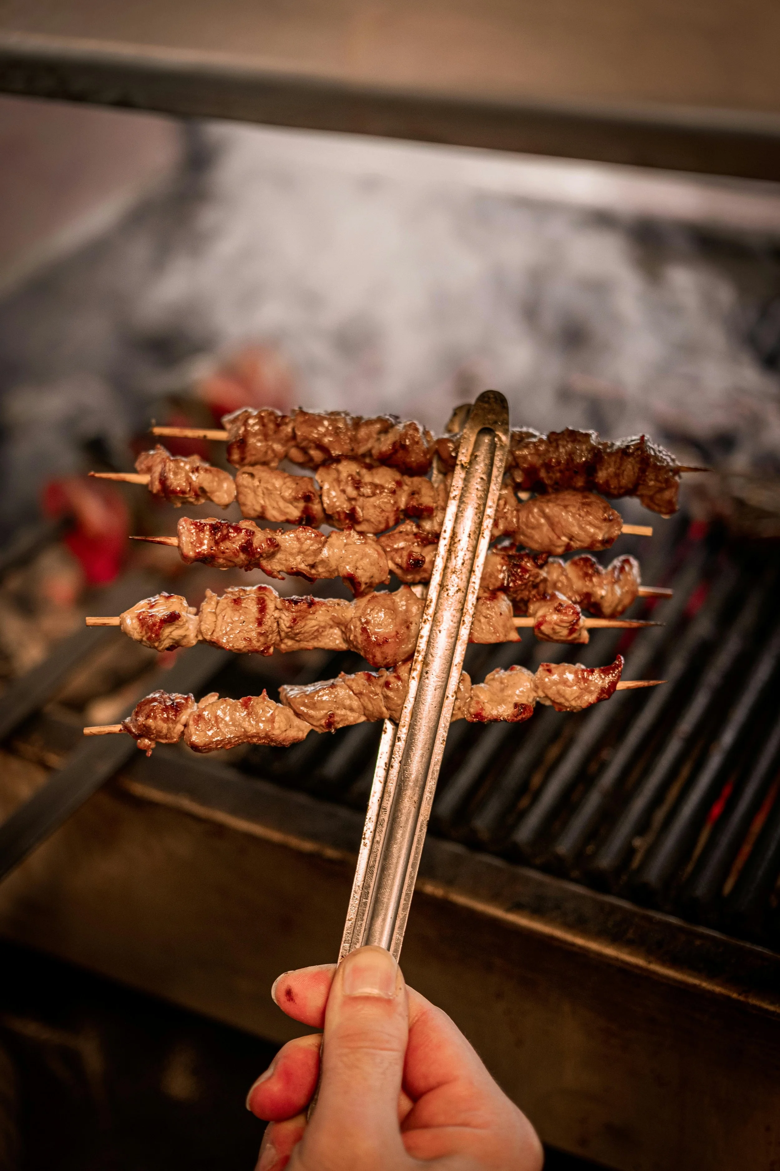 Brochettes agneau souvlaki