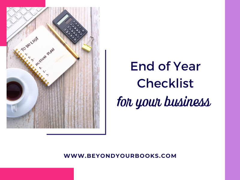 End of Year Checklist