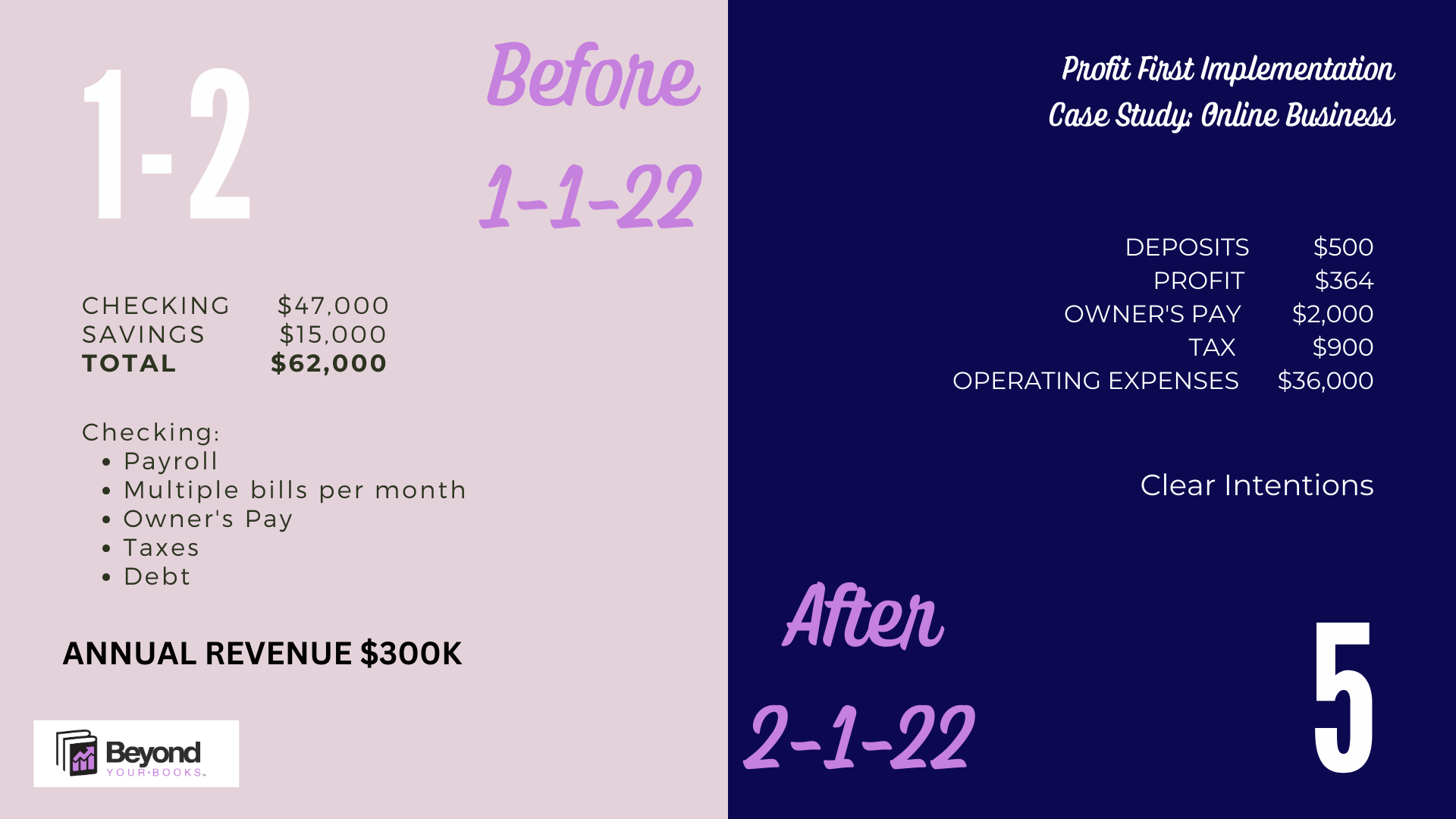 Case Study: Profit First Stories - Online Business