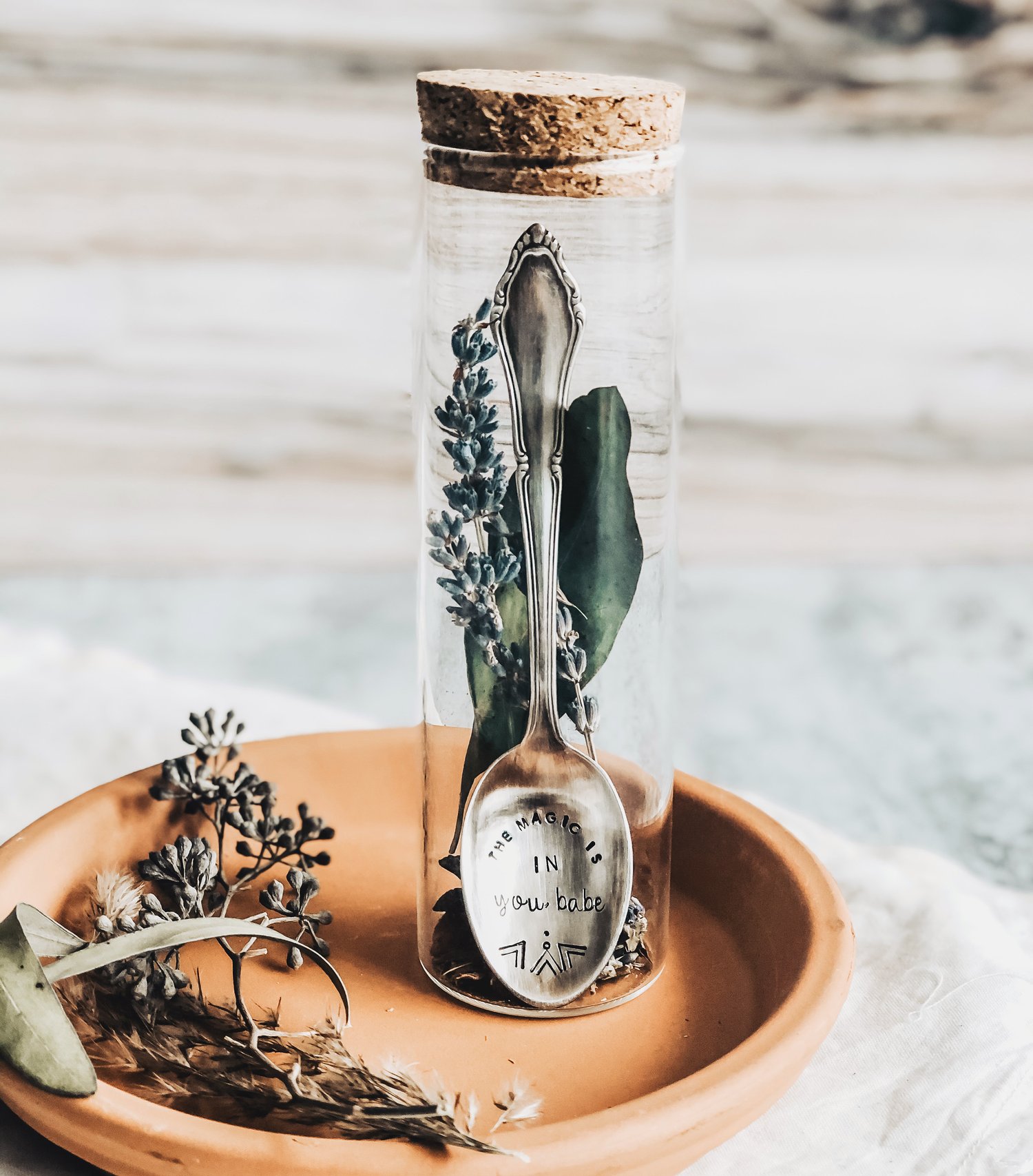Message In A Bottle Spoons — Sweet Thyme Design