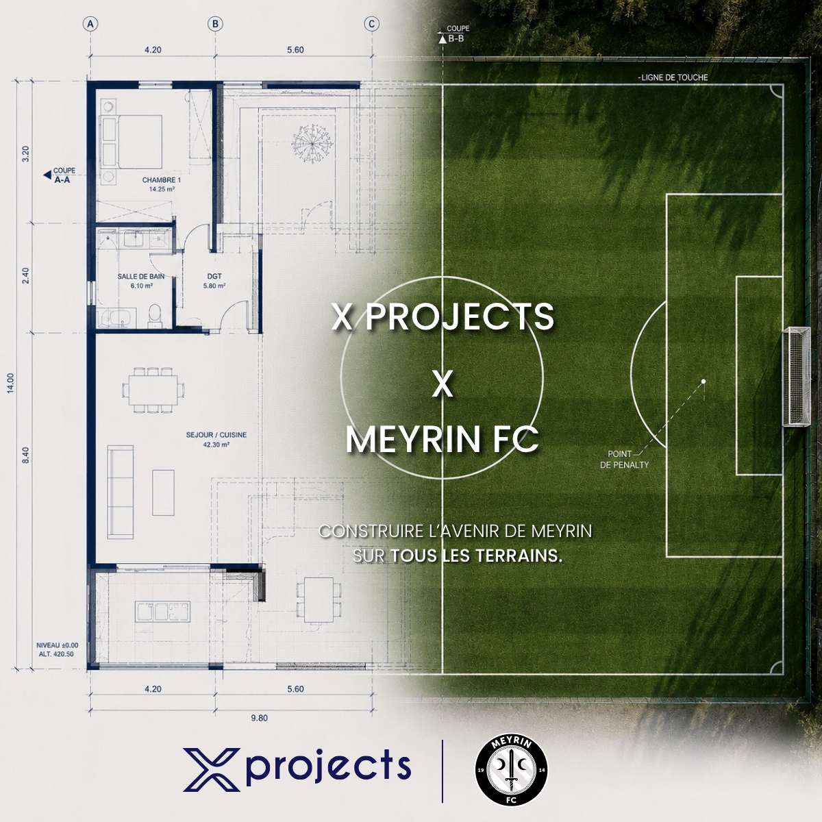 X PROJECTS devient partenaire du Meyrin FC