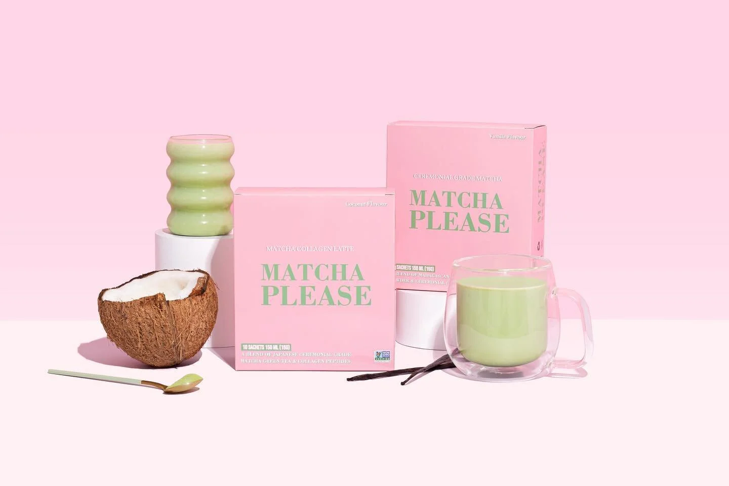 It was so much fun shooting these images for Matcha Please 🍵💕 Possibly the most aesthetically pleasing matcha brand? Yes. 
.
.
They have just launched a new product! Go look 😍