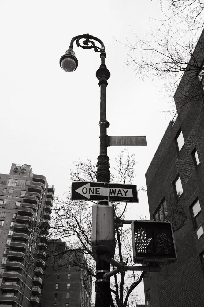  New York NY intimate City Wedding with editorial wedding photos on film  