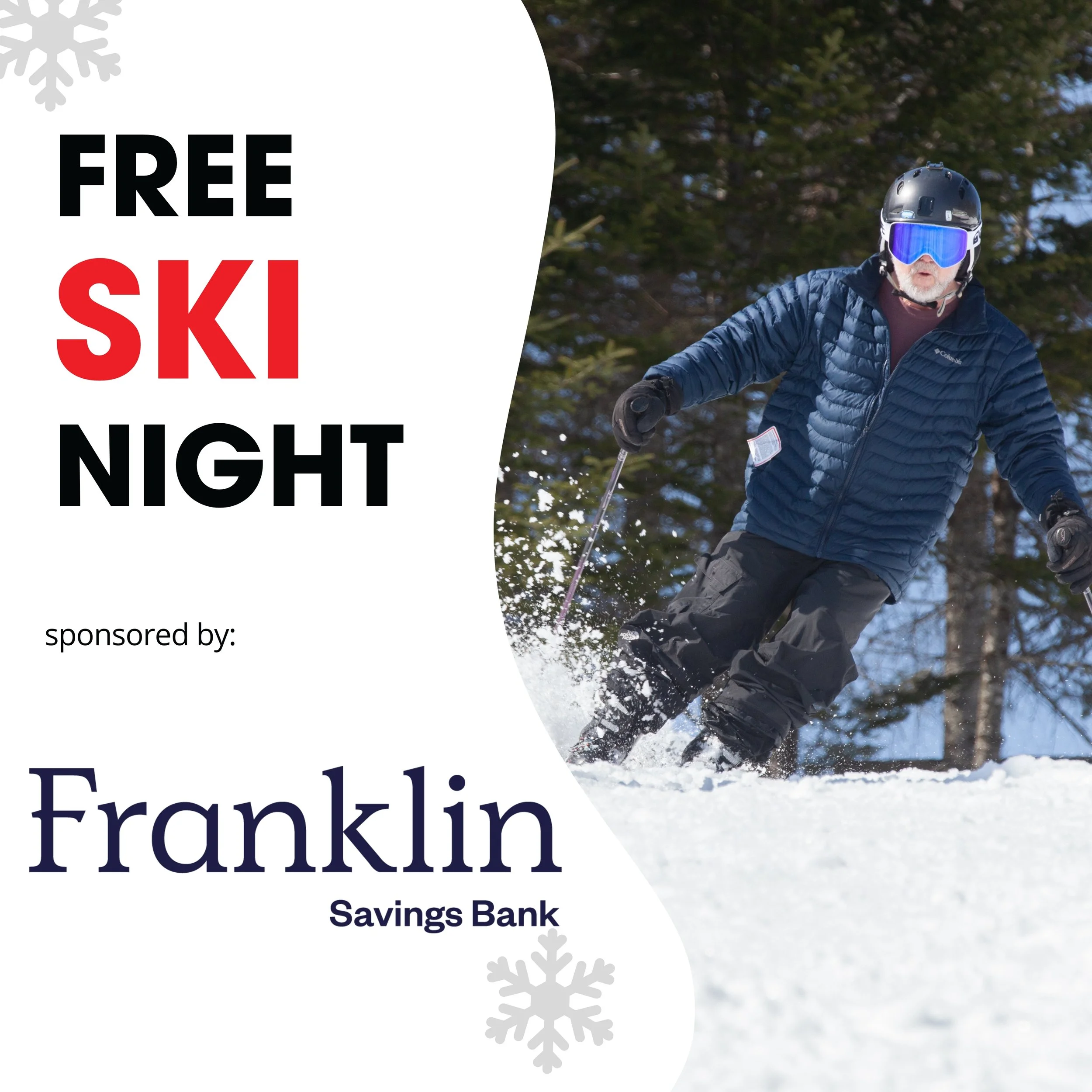 Free Ski Night with Franklin Savings Bank