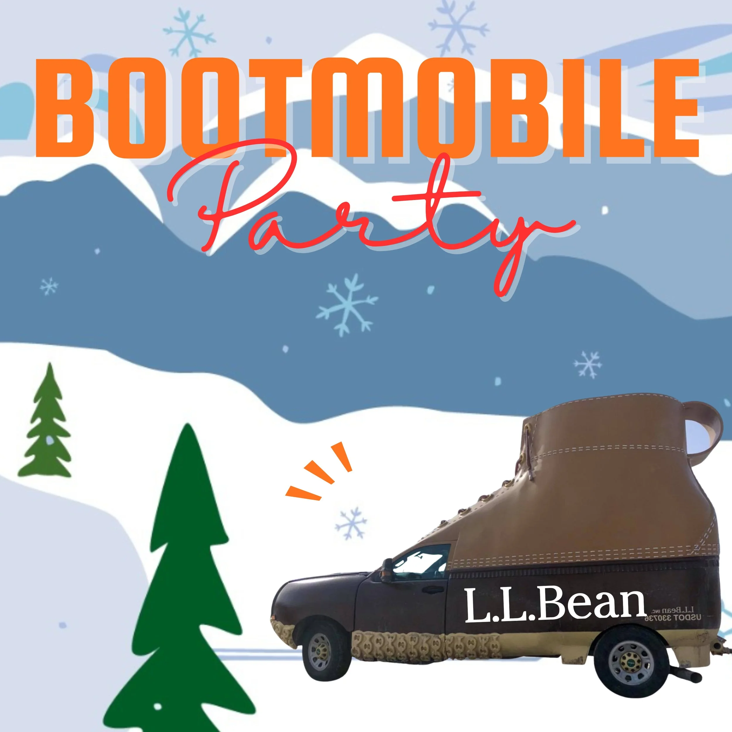 L.L.Bean Bootmobile Party