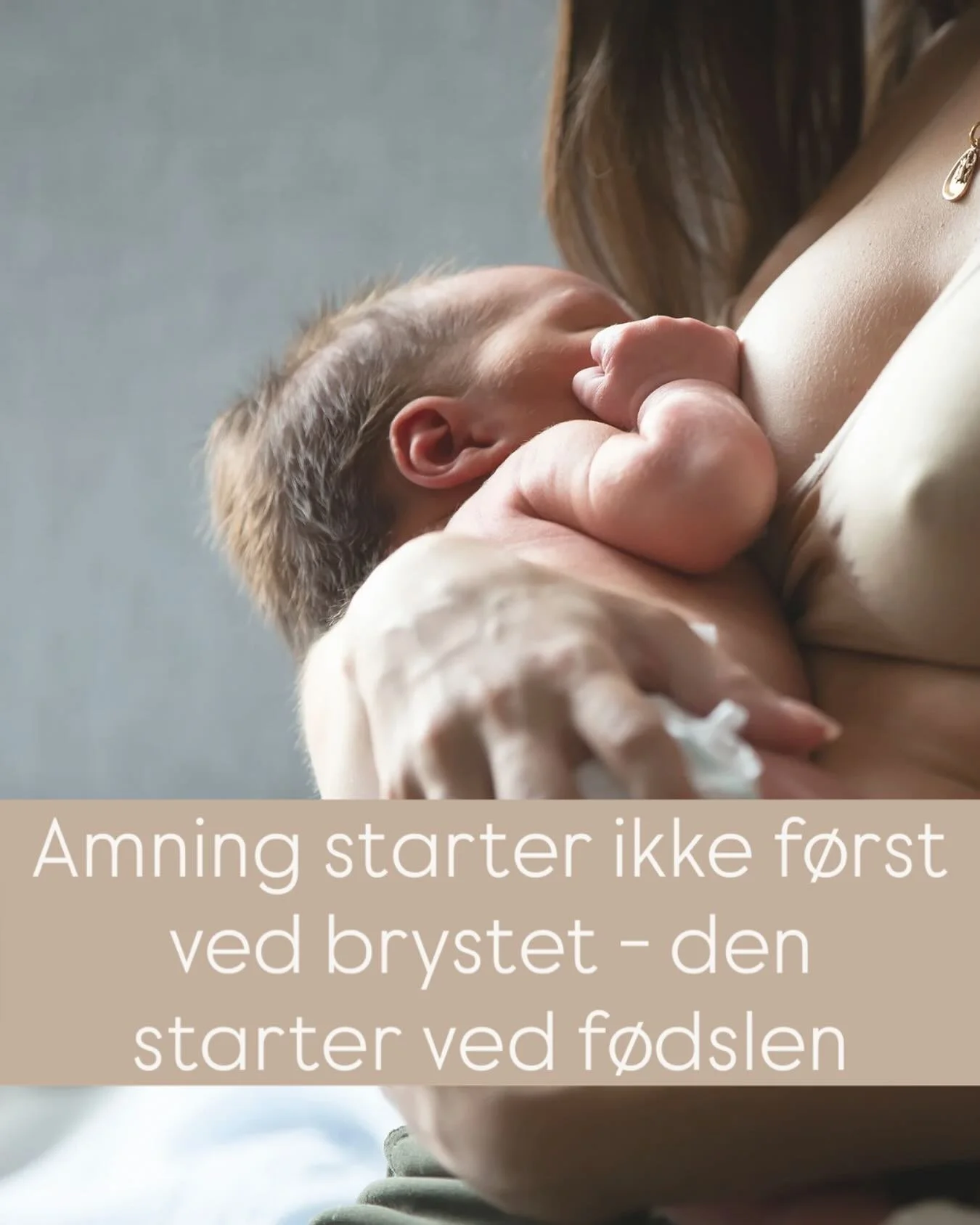 Hvad har din f&oslash;dsel med amningen at g&oslash;re? 🤱✨

Mange ved ikke, at f&oslash;dselsforl&oslash;bet kan have stor betydning for, hvordan amningen kommer i gang &ndash; og for, hvordan den fungerer bagefter.
Et f&oslash;dselsforl&oslash;b ka