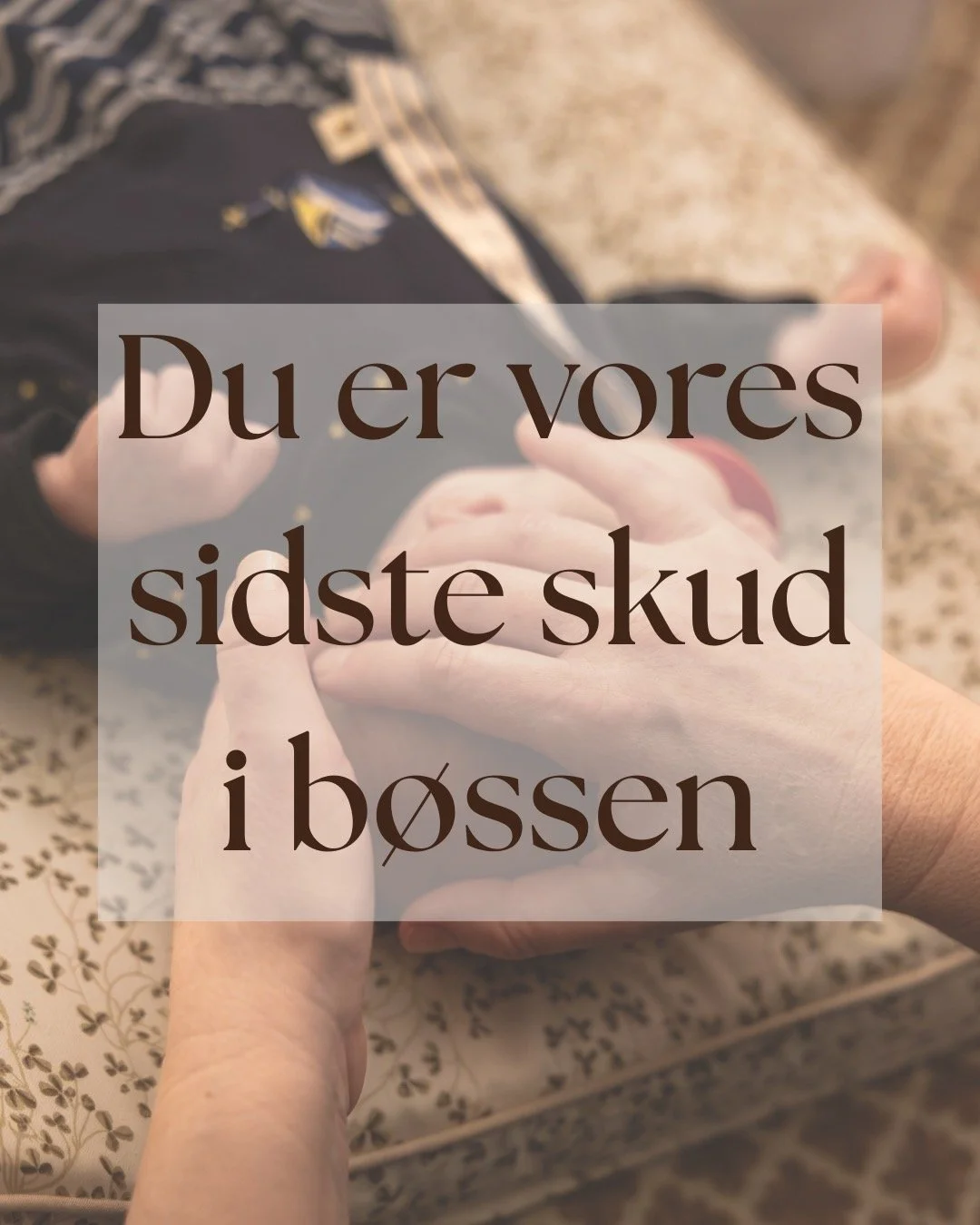 Den s&aelig;tning h&oslash;rer jeg faktisk indimellem.

Ofte kommer den fra for&aelig;ldre, der i lang tid har haft en fornemmelse af, at noget ikke helt fungerer &ndash; selvom de flere gange har f&aring;et at vide, at alt ser fint ud.

N&aring;r fa