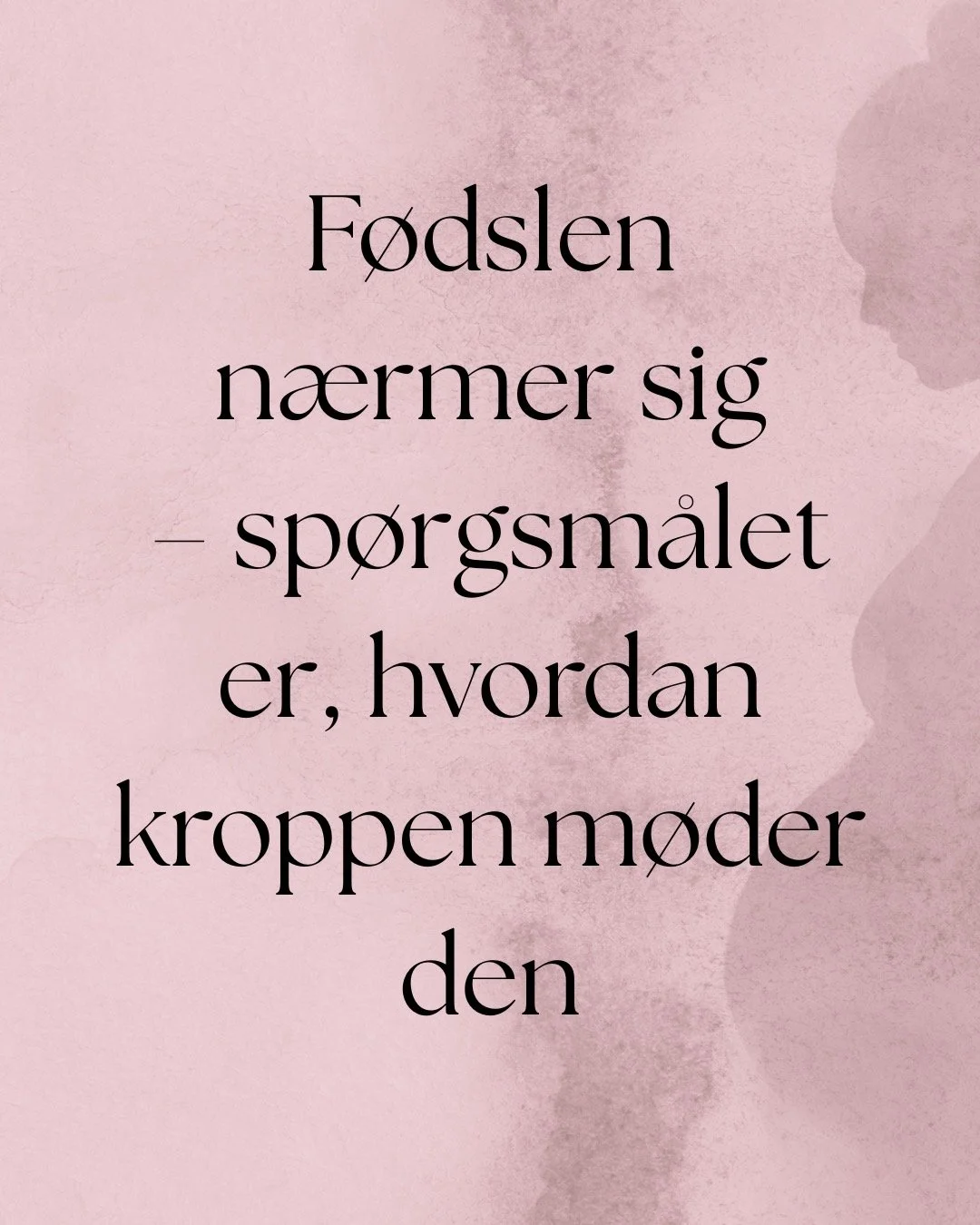 De sidste uger op til en f&oslash;dsel bliver ofte noget lidt&hellip; passivt noget.

Man venter. Holder &oslash;je. T&aelig;ller dage.
Men kroppen er ikke passiv.

Hvis b&aelig;kkenet er l&aring;st, hvis der er sp&aelig;ndinger i v&aelig;vet, eller 