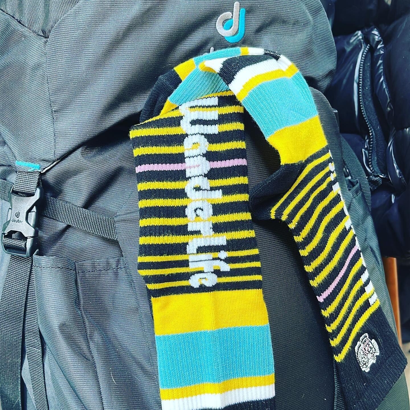 Headed to the mountains and it&rsquo;s getting chilly! Don&rsquo;t forget to bring food socks. These are bamboo and made for performance. They don&rsquo;t slide down (tested in 50 mile run and didn&rsquo;t budge). Going on sale this week&hellip; get 