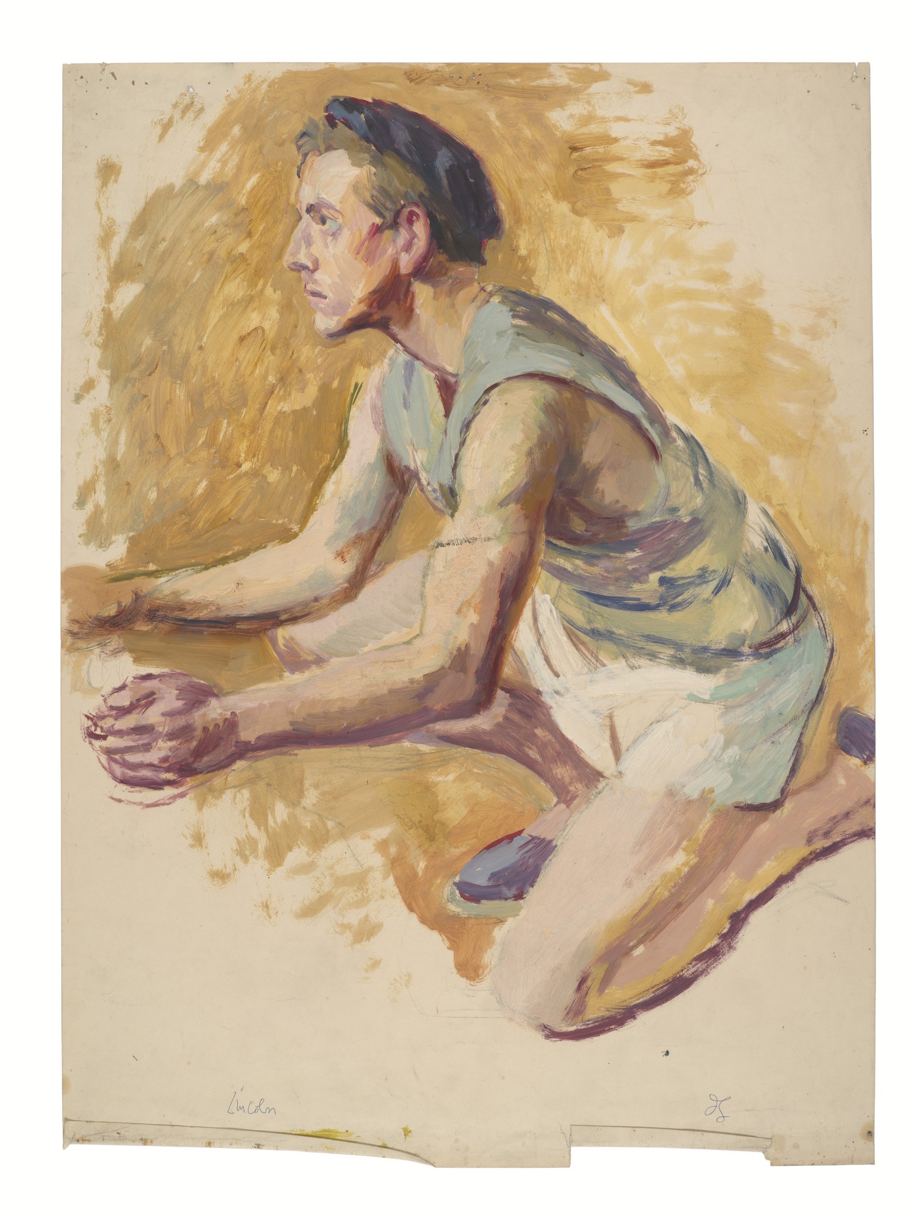 Painting by Duncan Grant, photographed for Charleston Trust.
Photo © Above Ground Studio