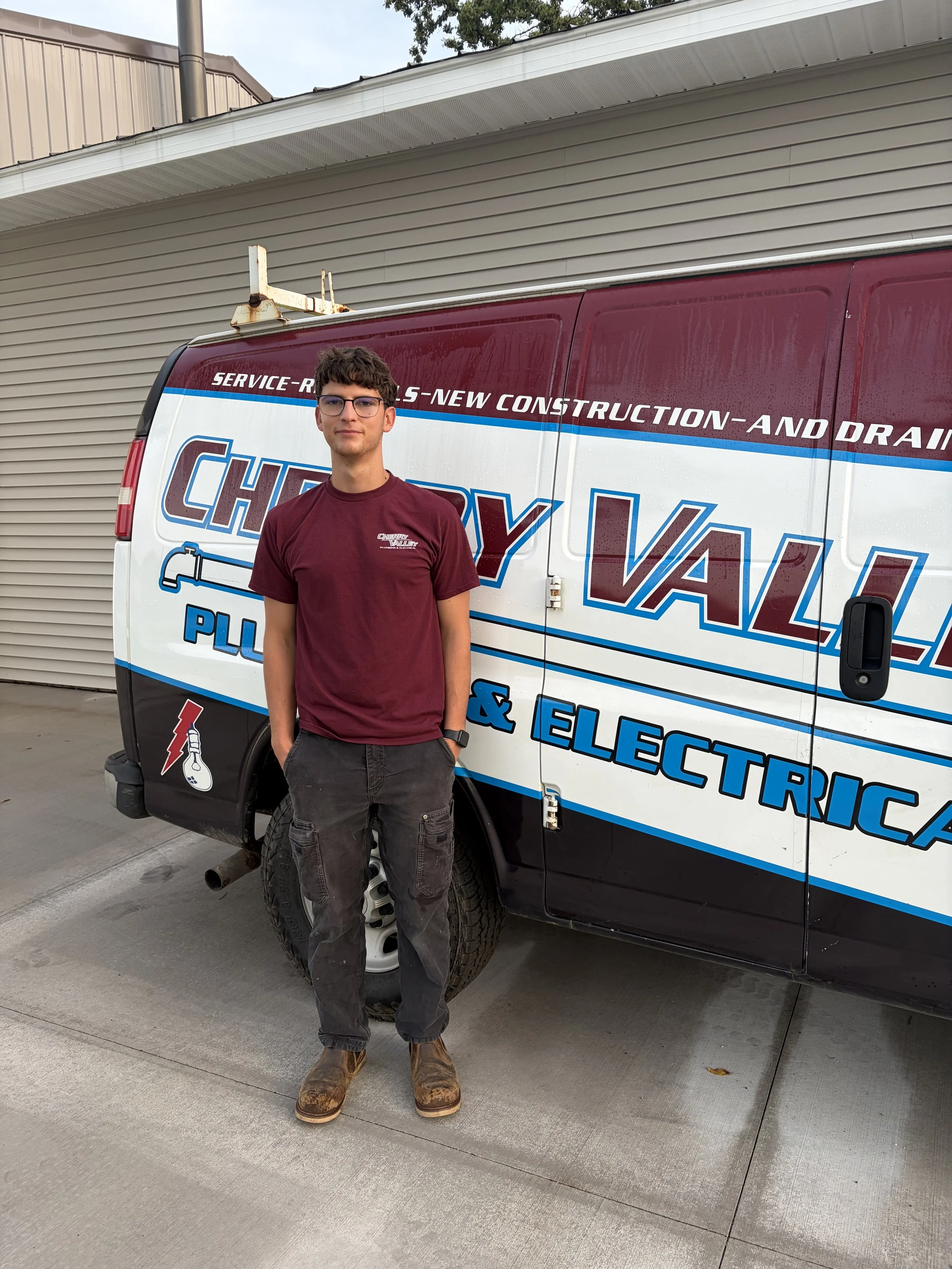 electrical apprentice gavin tinkler | Cherry Valley Plumbing & Electrical