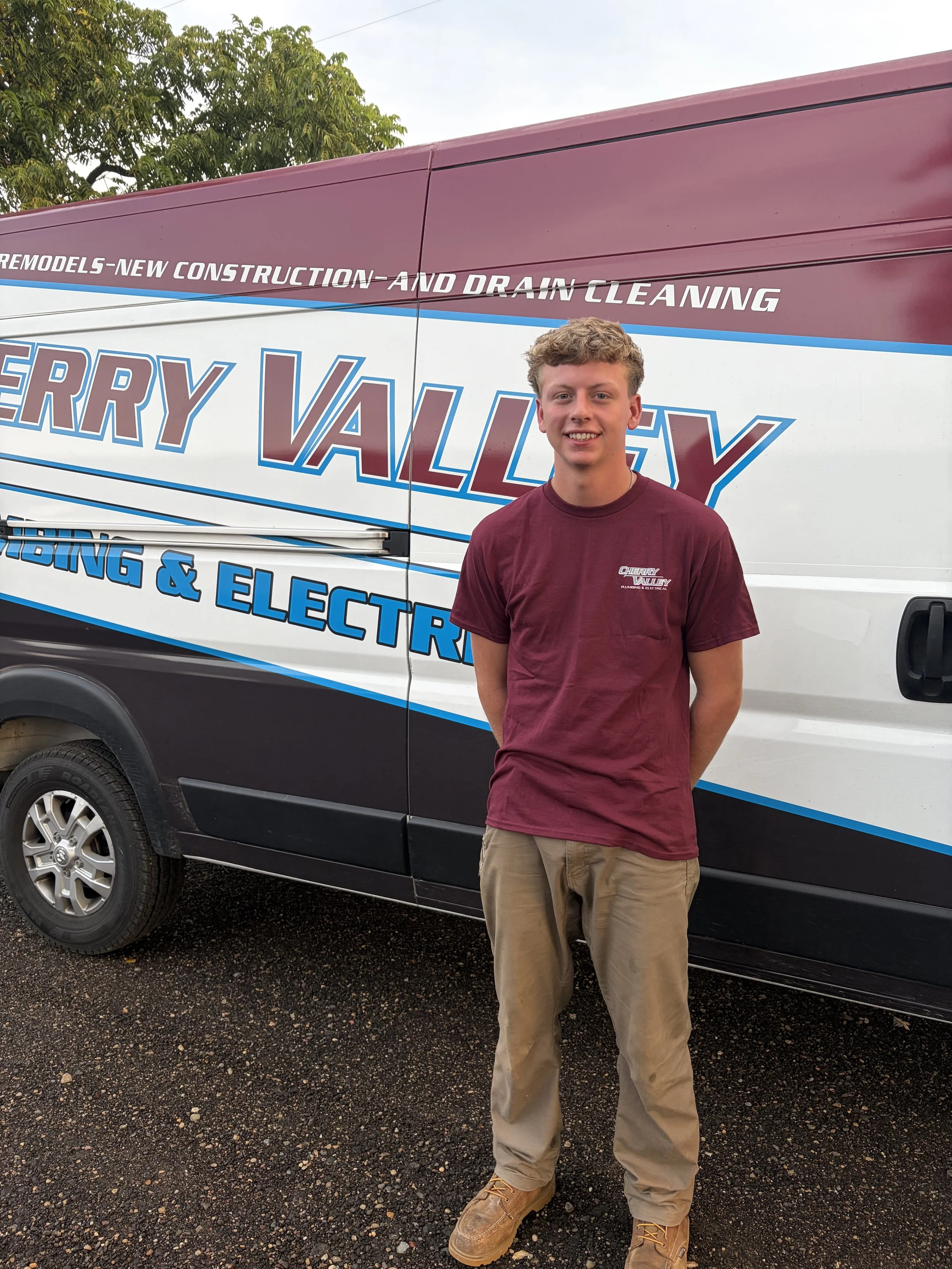 plumbing apprentice kadin tiemeyer | Cherry Valley Plumbing & Electrical