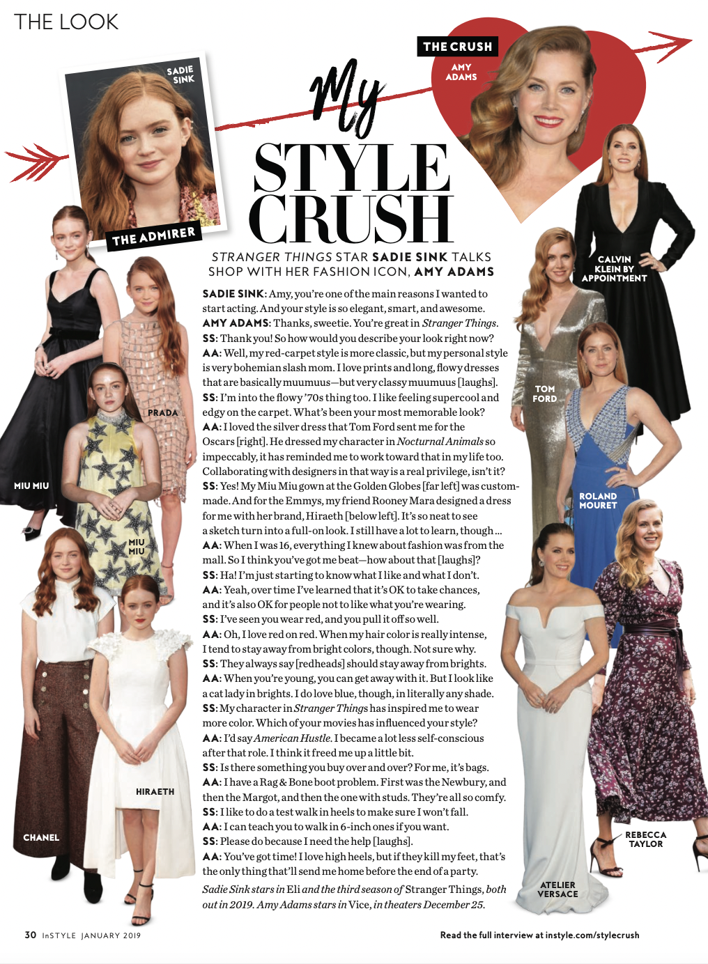 Amy Adams and Sadie Sink