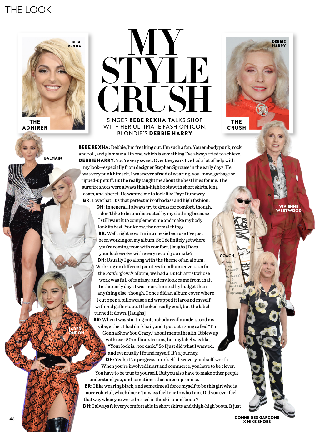 Debbie Harry and Bebe Rexha