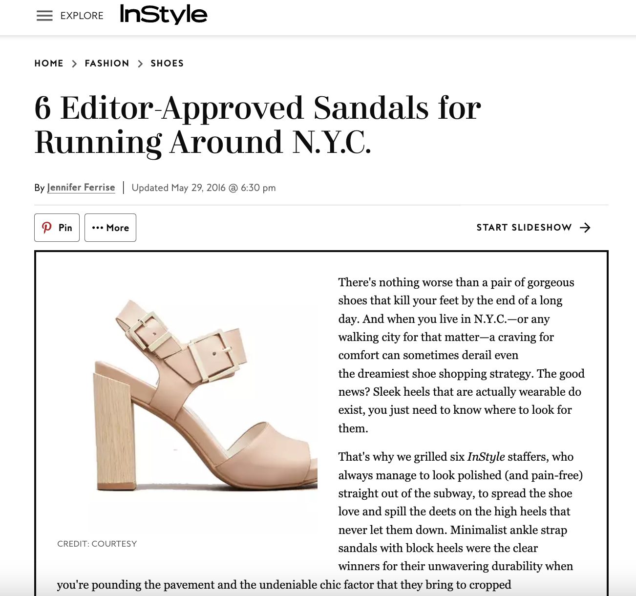 Editor-Approved Sandals