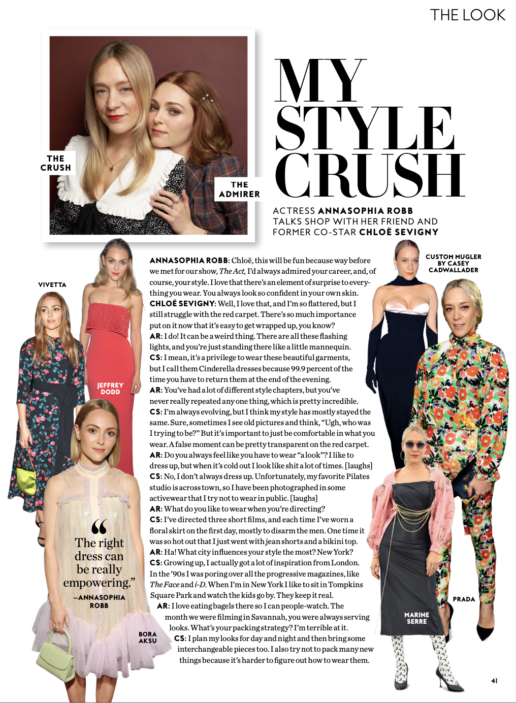 Chloe Sevigny and Anna Sophia Robb