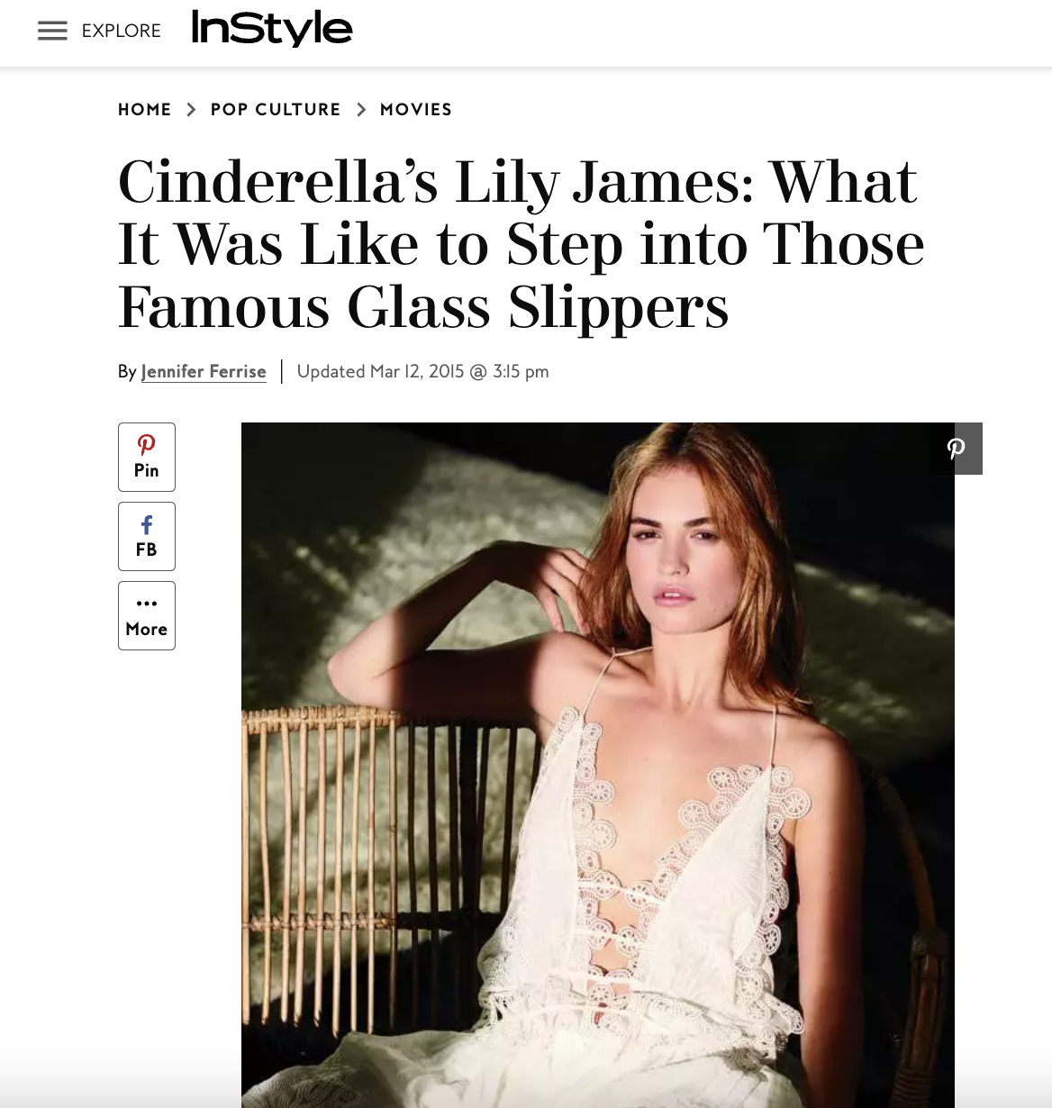 Lily James