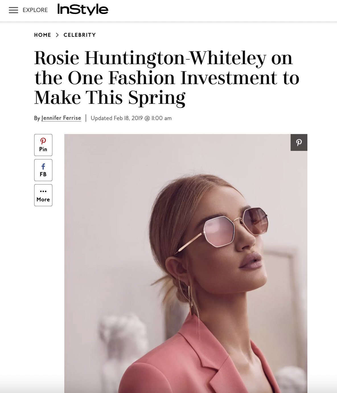 Rose Huntington Whiteley