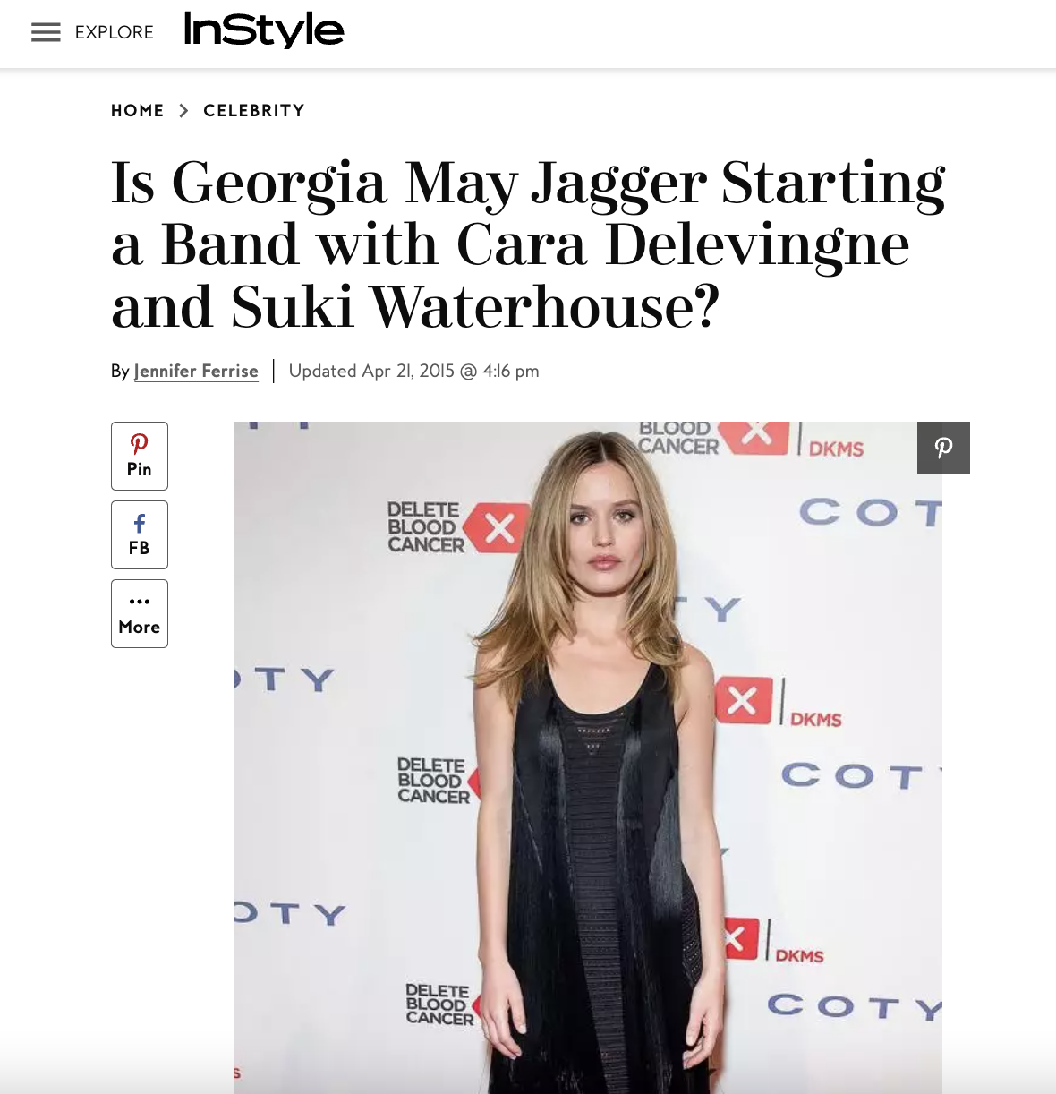 Georgia May Jagger