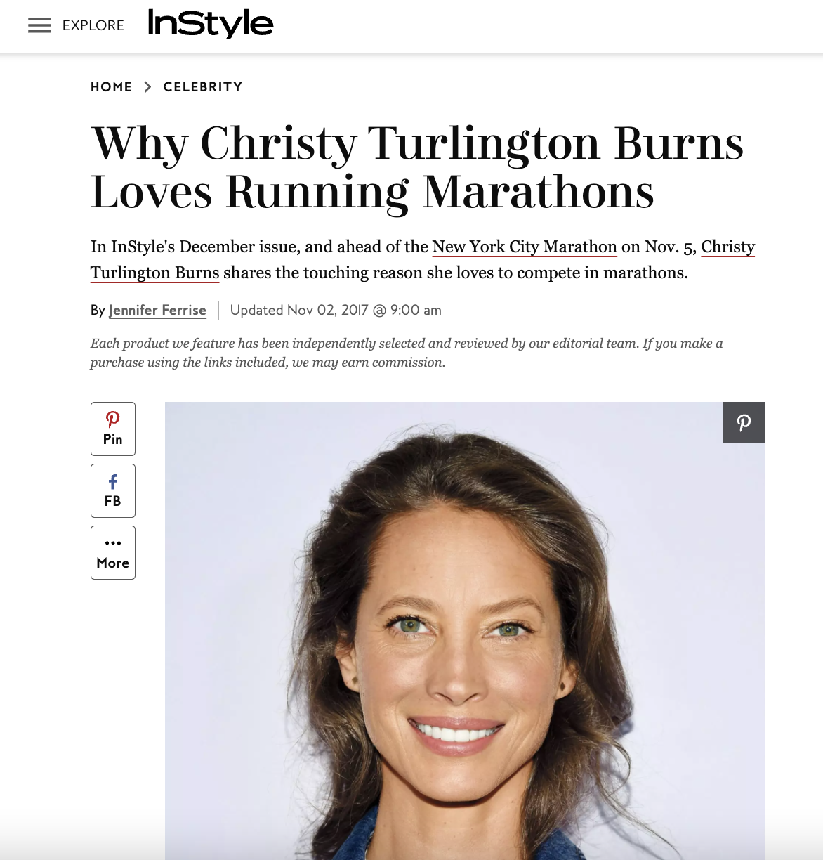 Christy Turllngton Burns