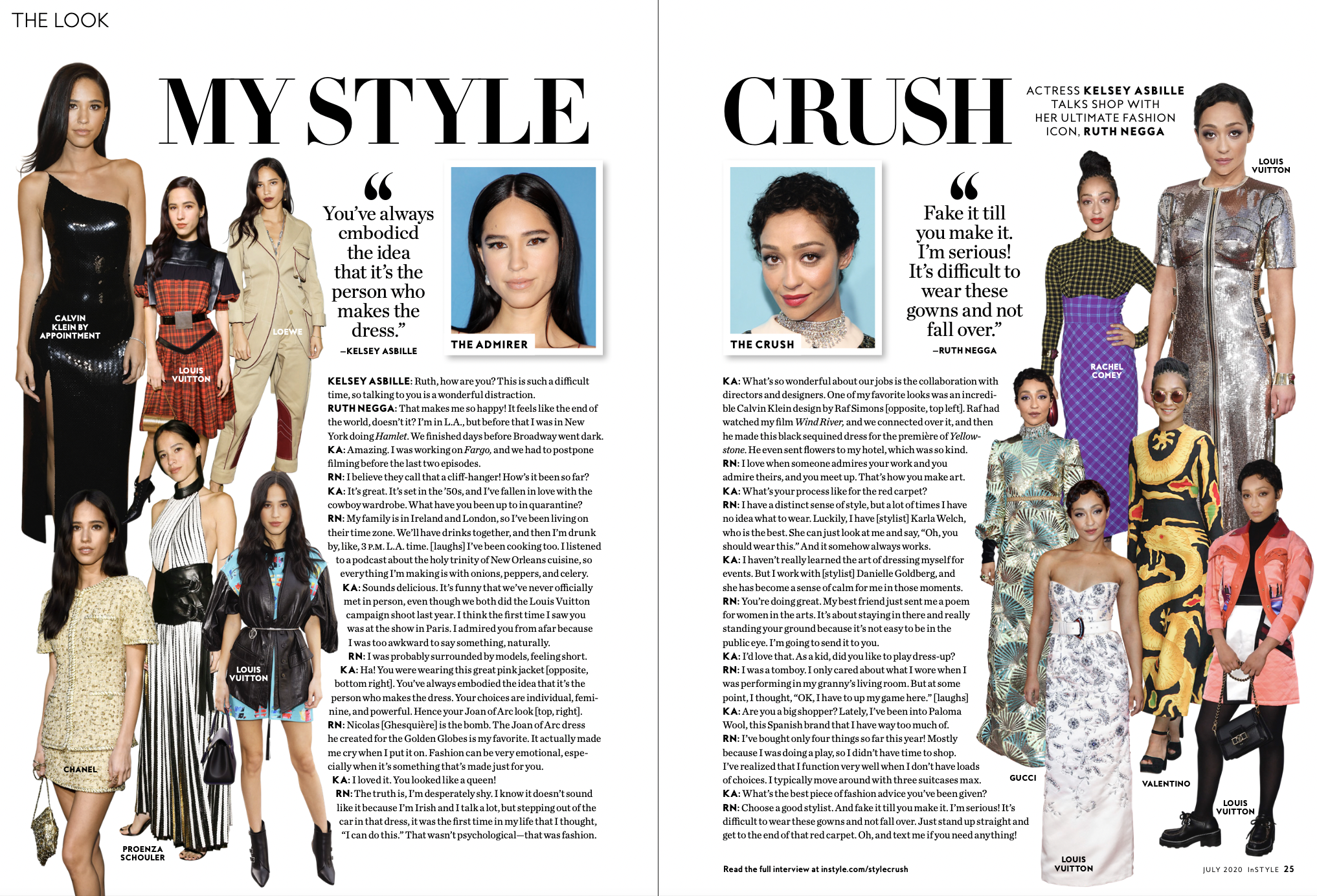 Ruth Negga and Kelsey Asbille