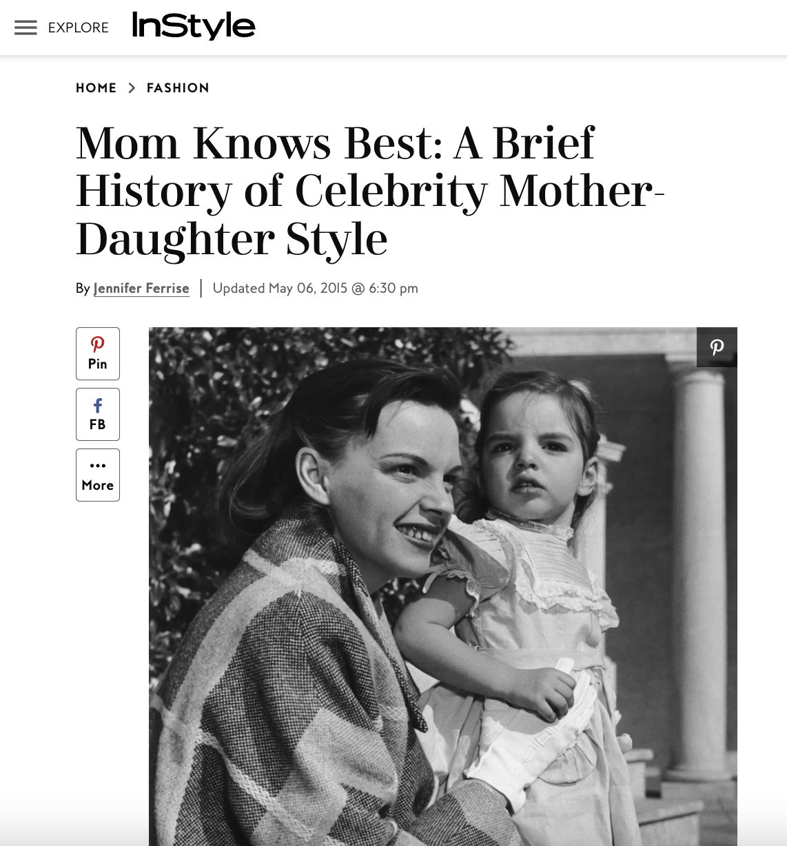 Mother-Daughter Style