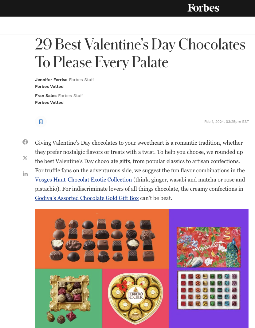 Best Valentine's Day Chocolates