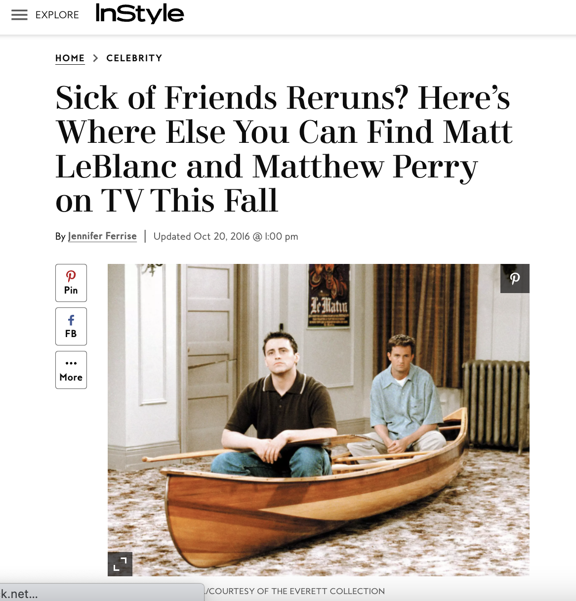 Matt LeBlanc and Matthew Perry