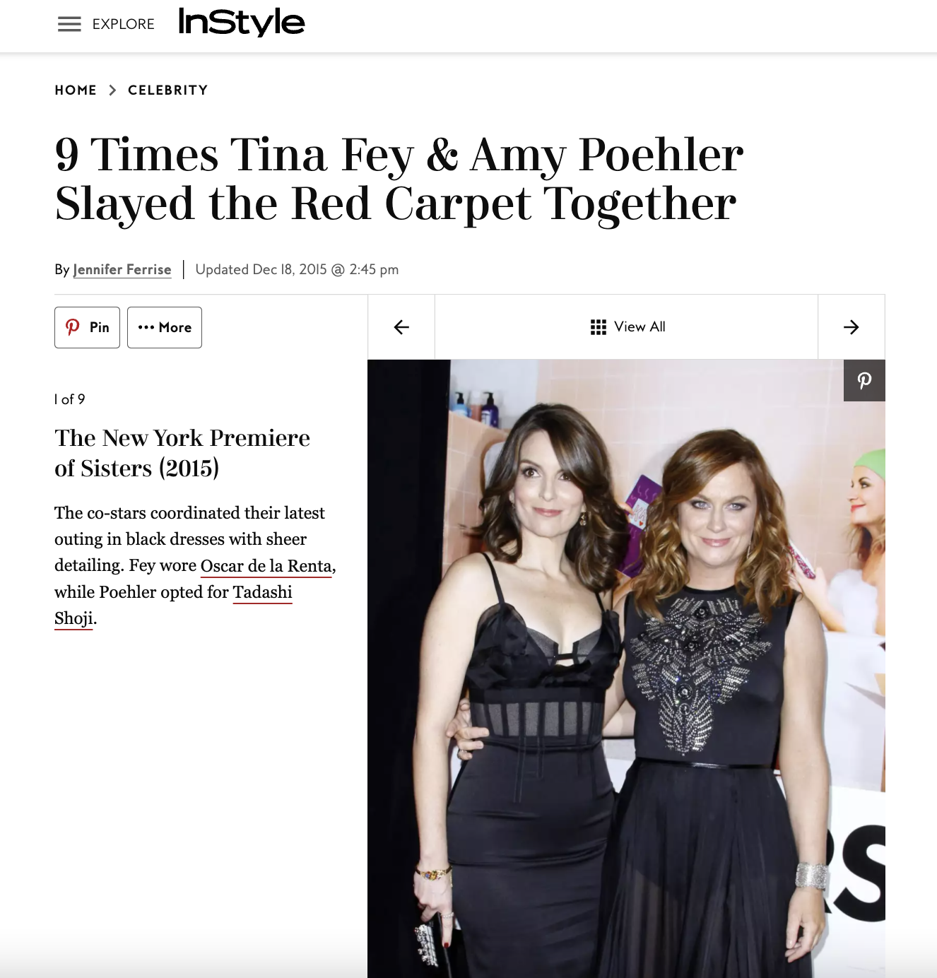 Tina Fey and Amy Poehler