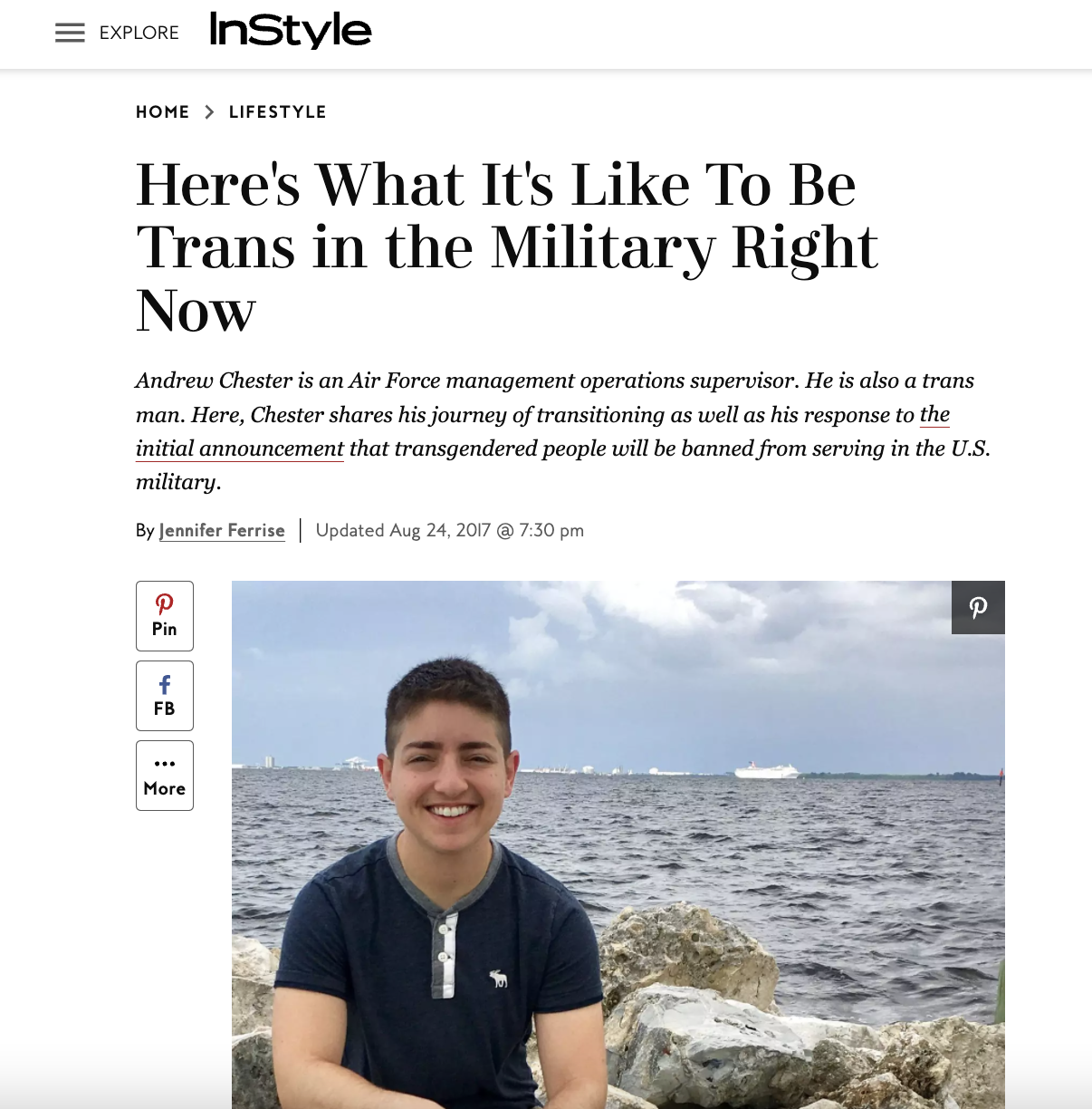 What It's Like To Be Trans in the Military 