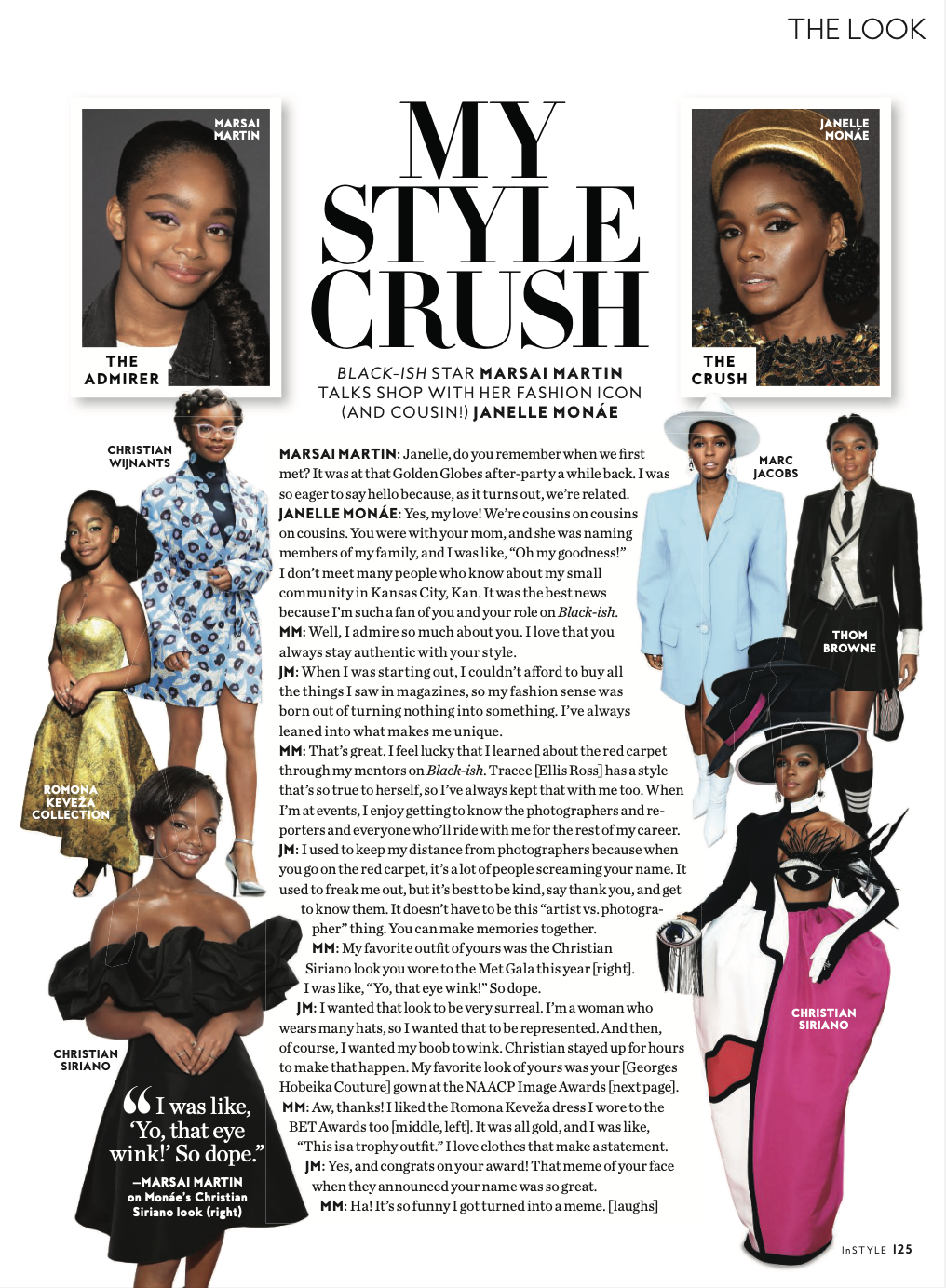 Janelle Monae and Marsai Martin