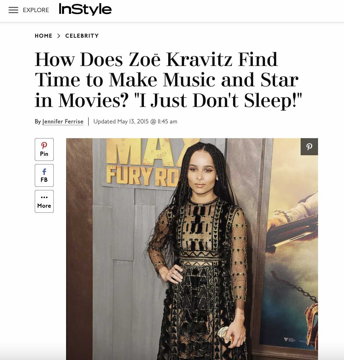 Zoe Kravitz