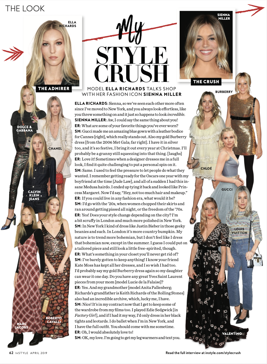 Sienna Miller and Ella Richards