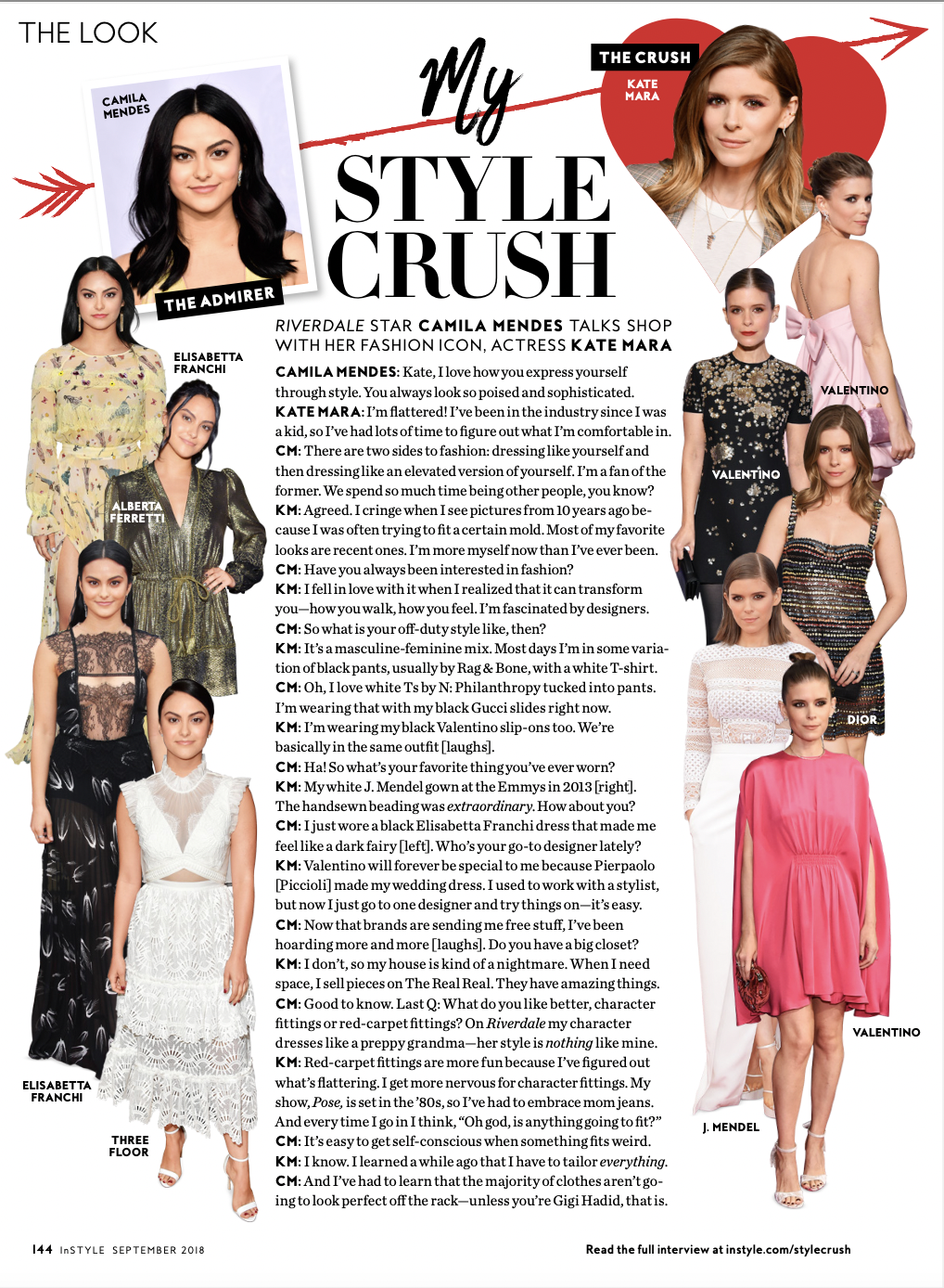 Kate Mara and Camila Mendes