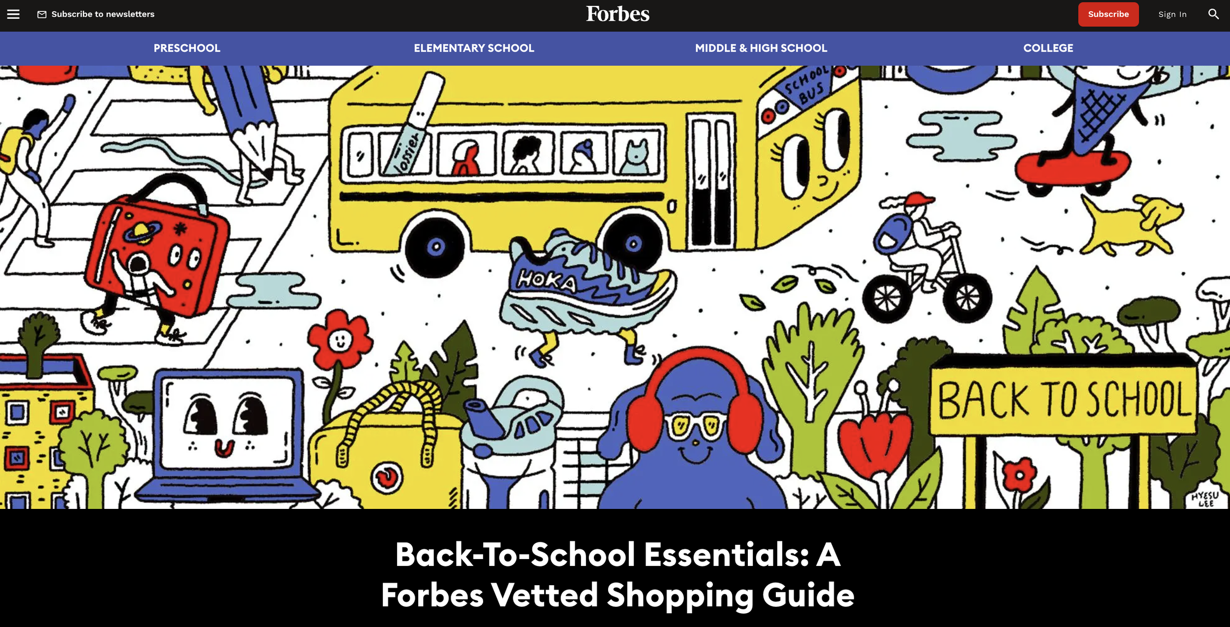 Forbes Vetted Back To School Shopping Guide