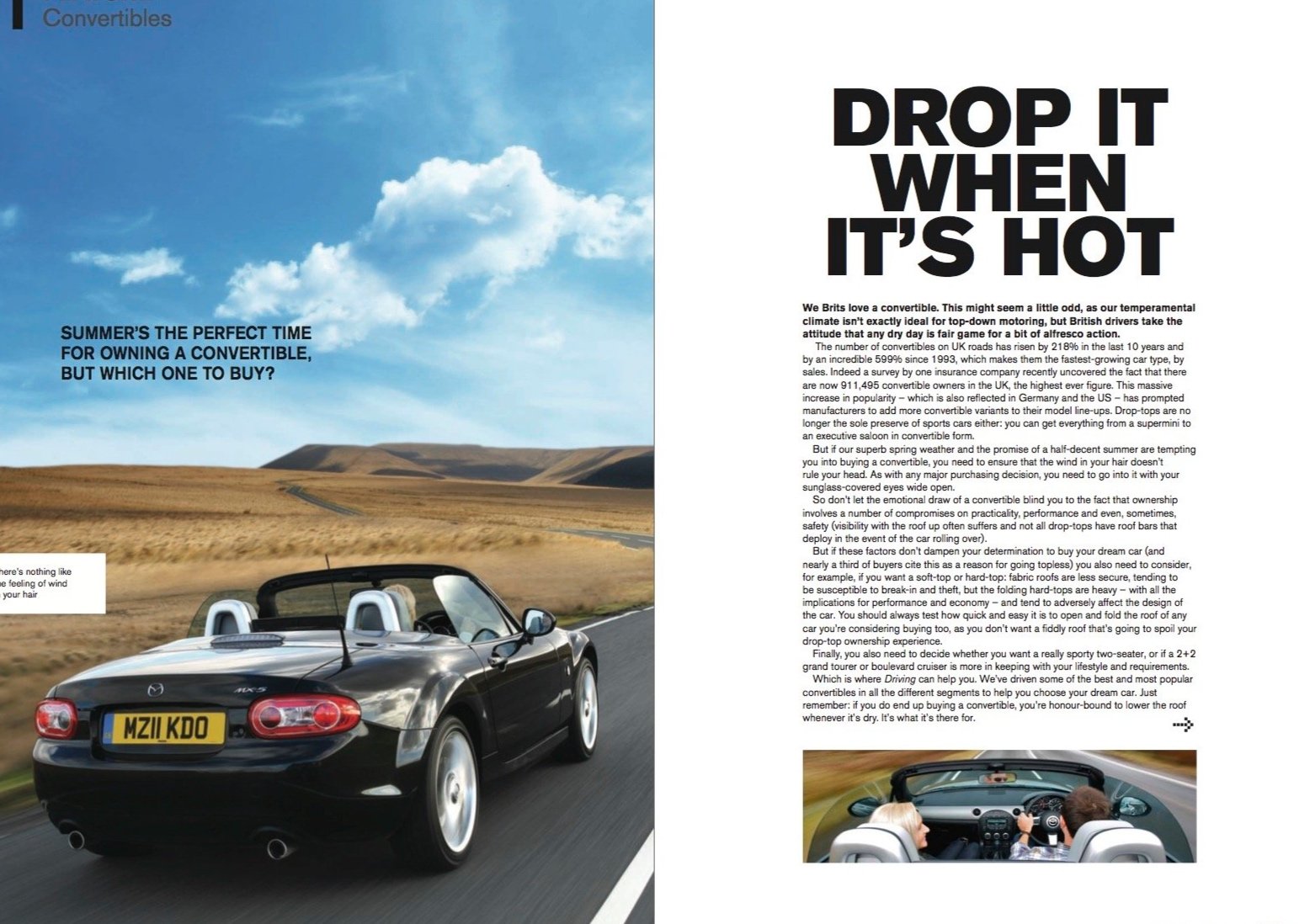 Convertible buying guide