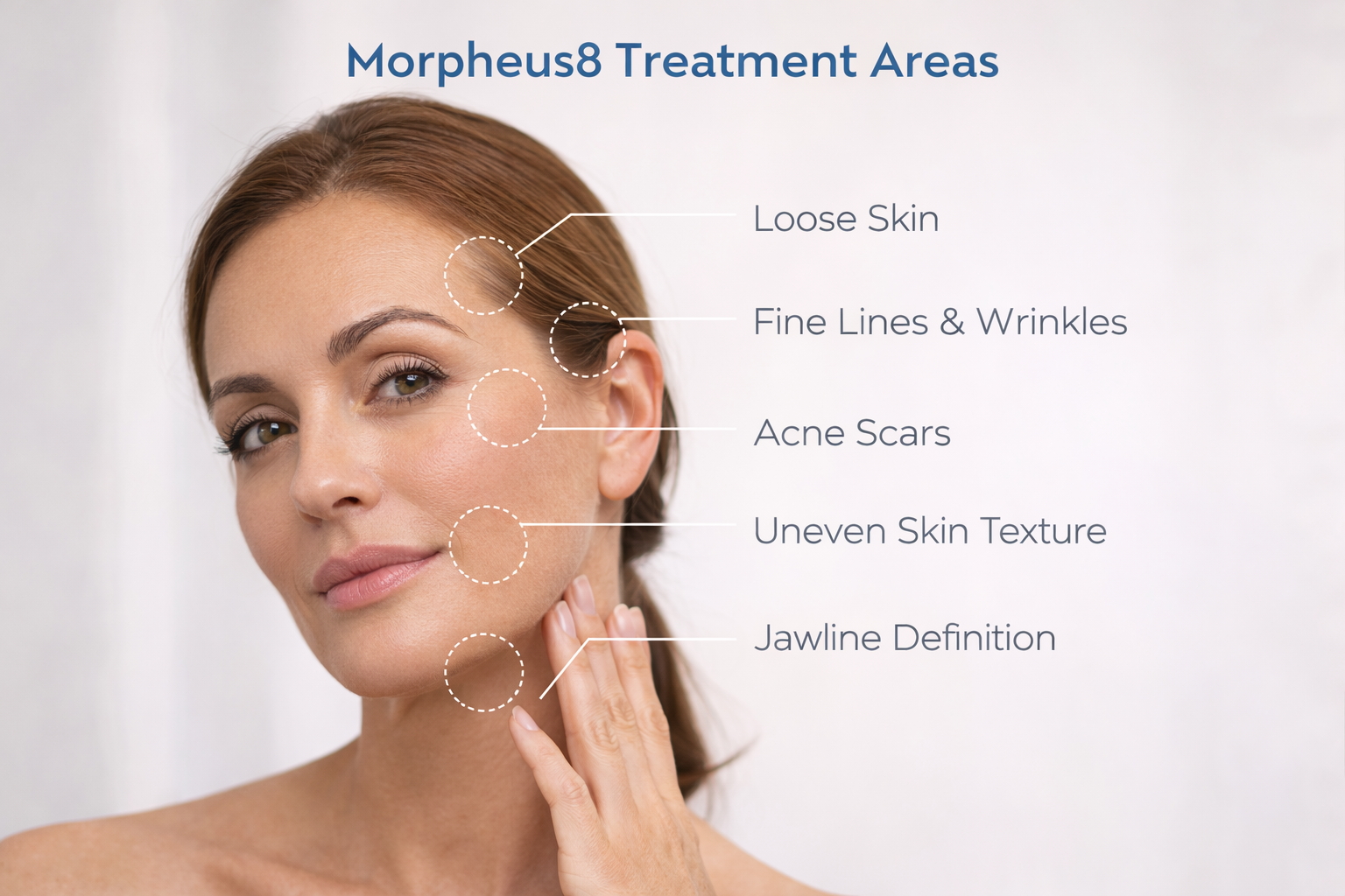 Areas Morpheus8 treats
