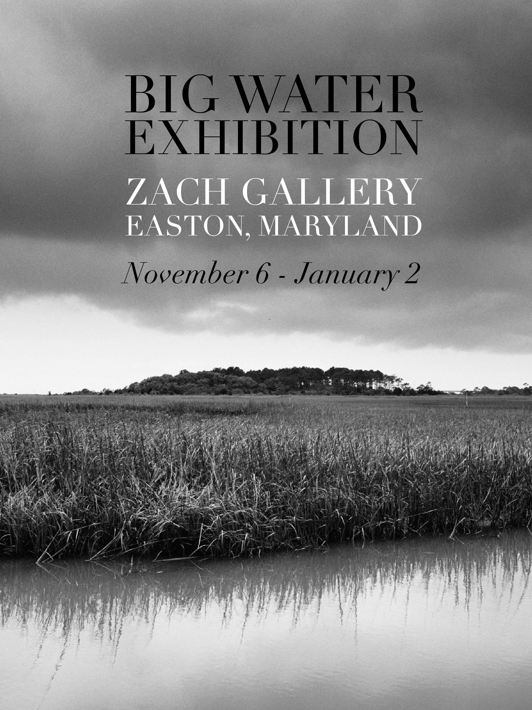 Upcoming Solo Exhibit: Zach Gallery, Easton, MD
