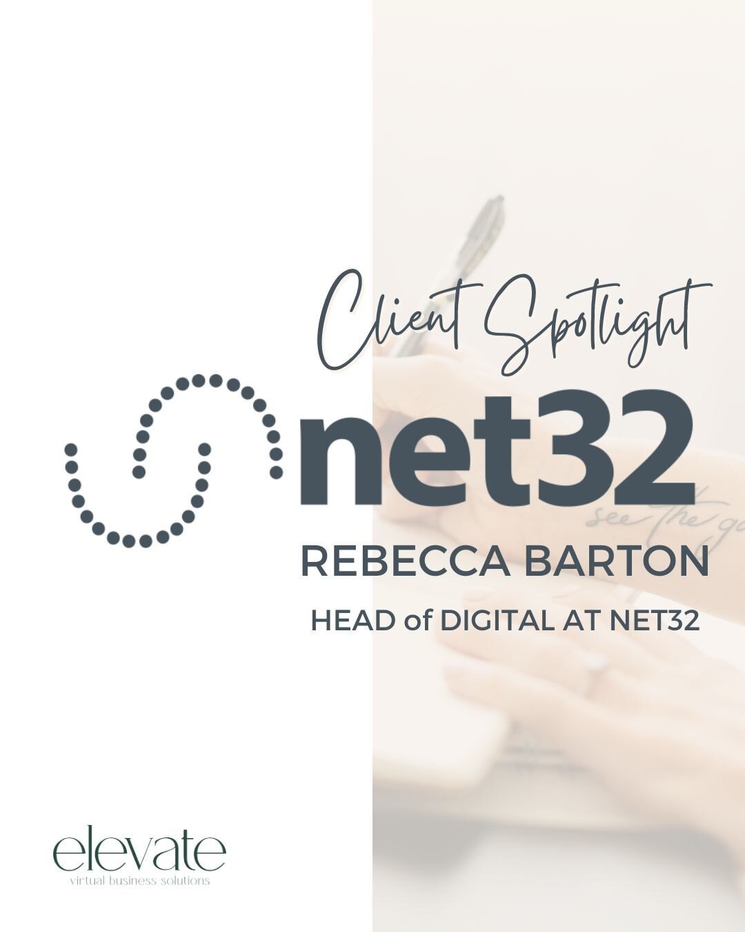 This month, we&rsquo;re shining the spotlight on Rebecca Barton of Net32! ✨⁠
⁠
As the VP of Digital at @net32inc, Rebecca is a true visionary when it comes to bringing engaging content and digitally native retail experiences to life. 🙌⁠
⁠
We're so p