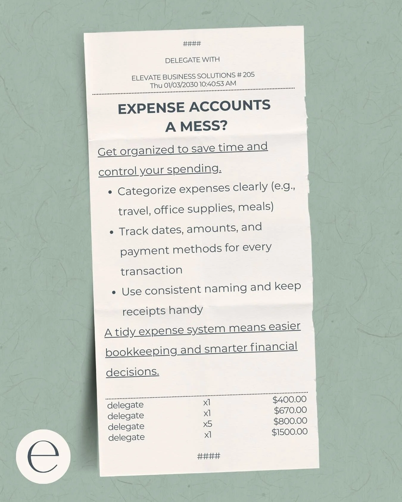 Struggling to keep your expense accounts organized?
&nbsp;
You&rsquo;re not the only one with receipts hiding in five different places. 👀
&nbsp;
Clear categories and consistent tracking aren&rsquo;t just &ldquo;nice to have.&rdquo; They&rsquo;re the
